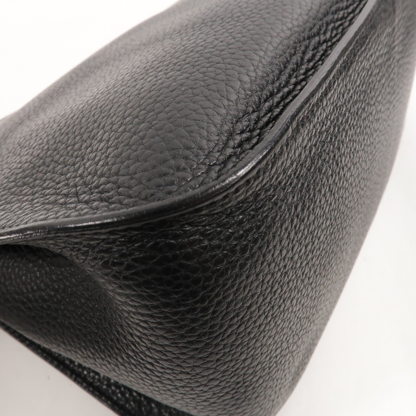 HERMES Clemence皮革Jypsiere 31肩背袋Noir
