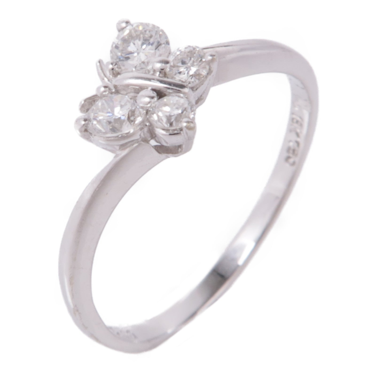 JEWELRY 18K白金Diamond Ring鑽石戒指US#5.5