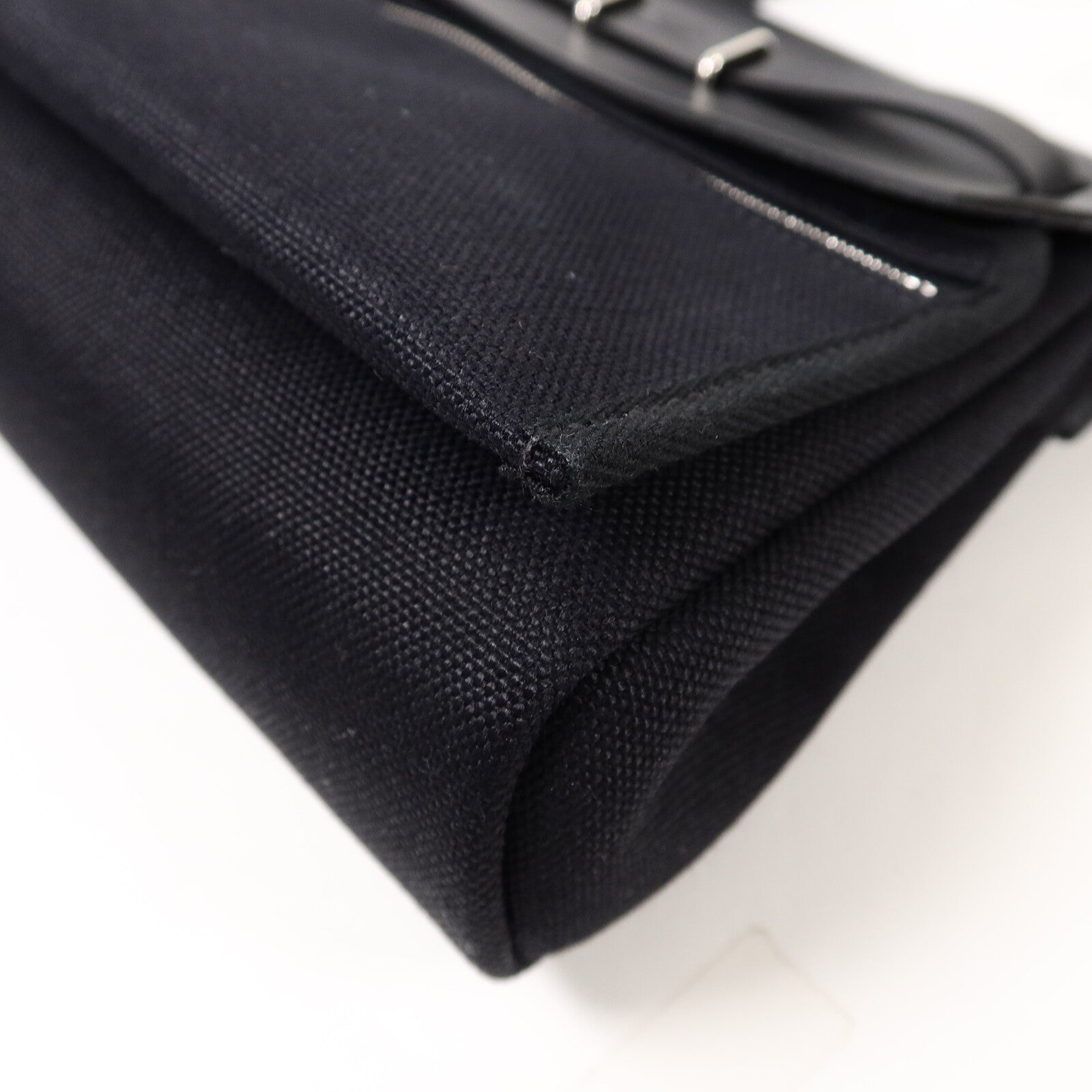 HERMES Toile H Mini Herbag肩背袋Noir