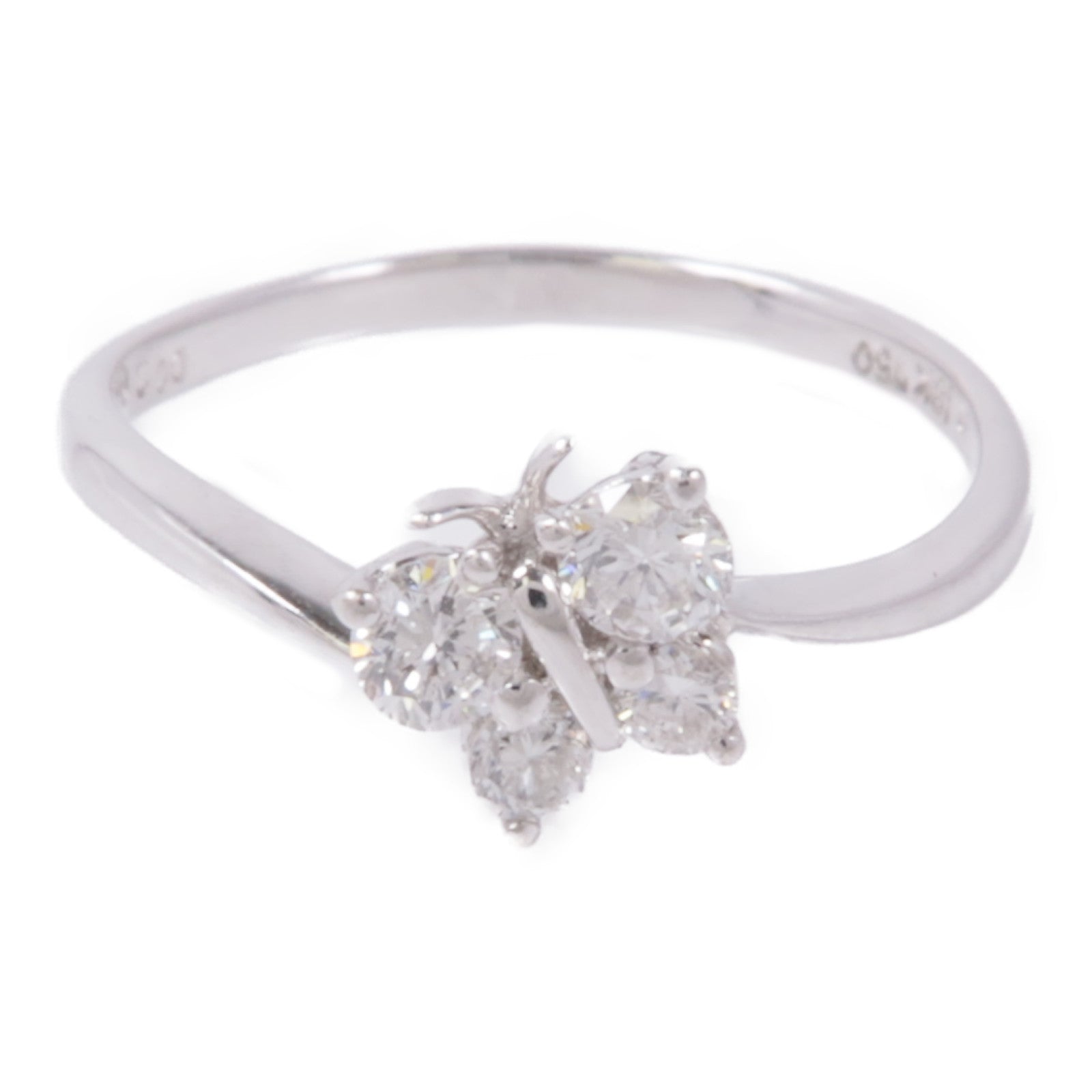 JEWELRY 18K白金Diamond Ring鑽石戒指US#5.5