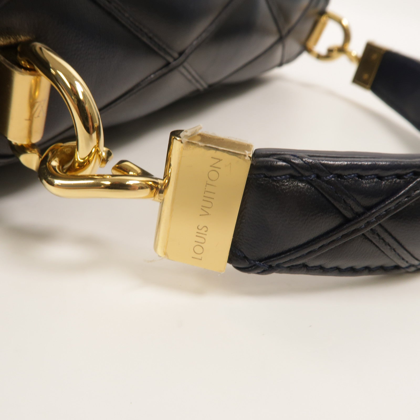 LOUIS VUITTON 羊皮皮革Go-14MM鏈帶手挽肩背兩用袋