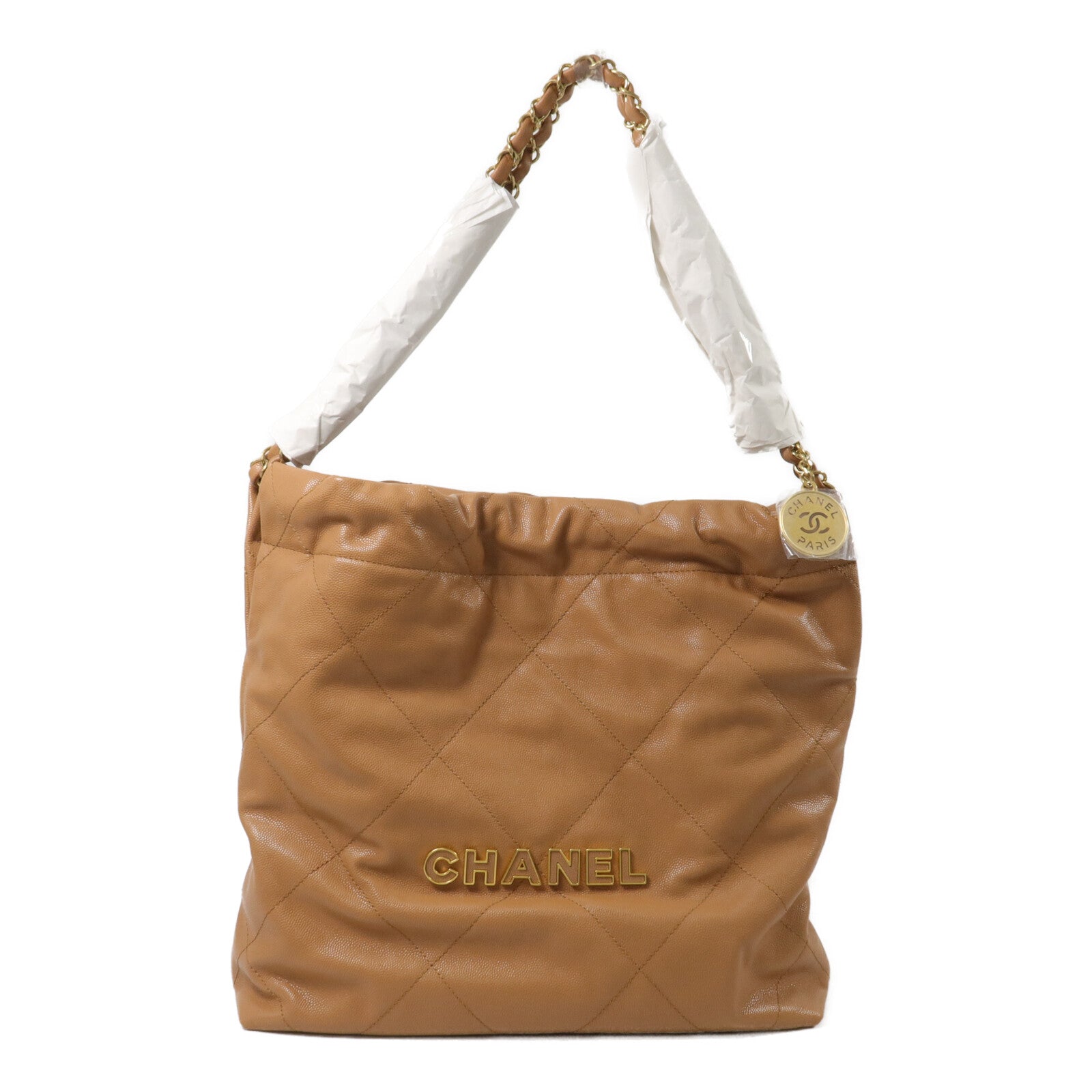 CHANEL 牛皮皮革Chanel 22 Small鏈帶肩背袋