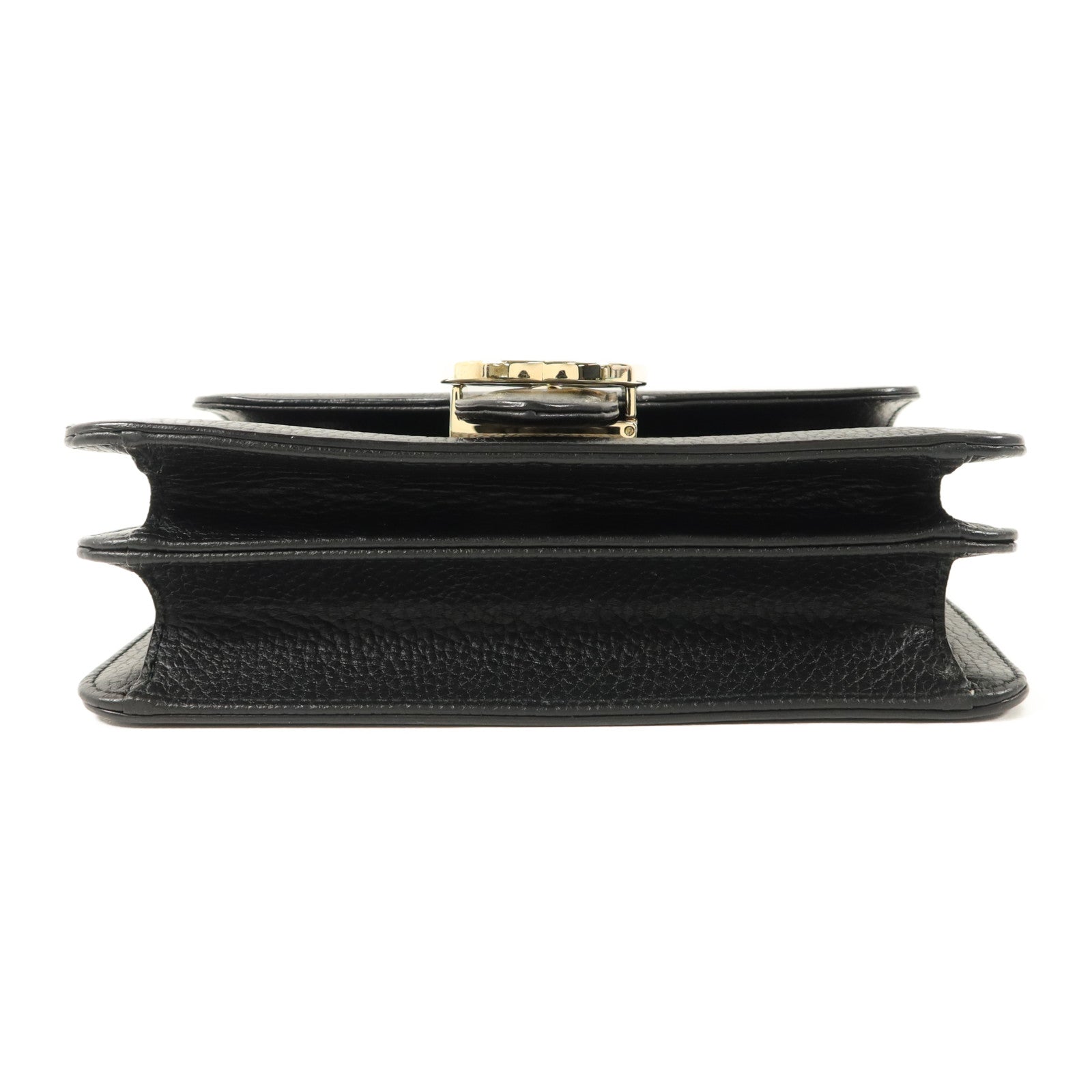 GUCCI 牛皮皮革Chain Shoulder鏈帶肩背袋