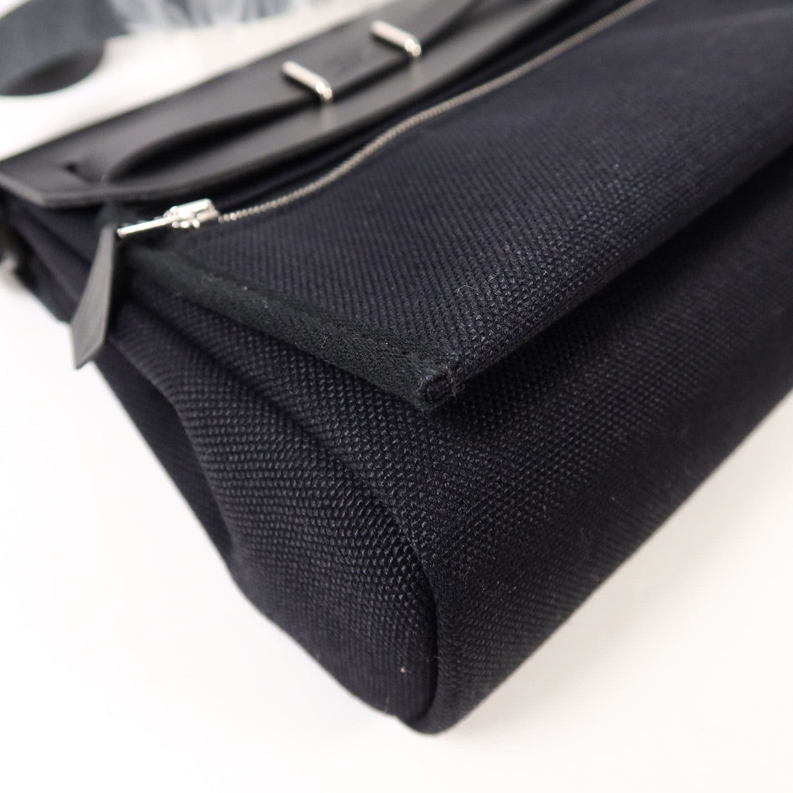 HERMES Toile H Mini Herbag肩背袋Noir