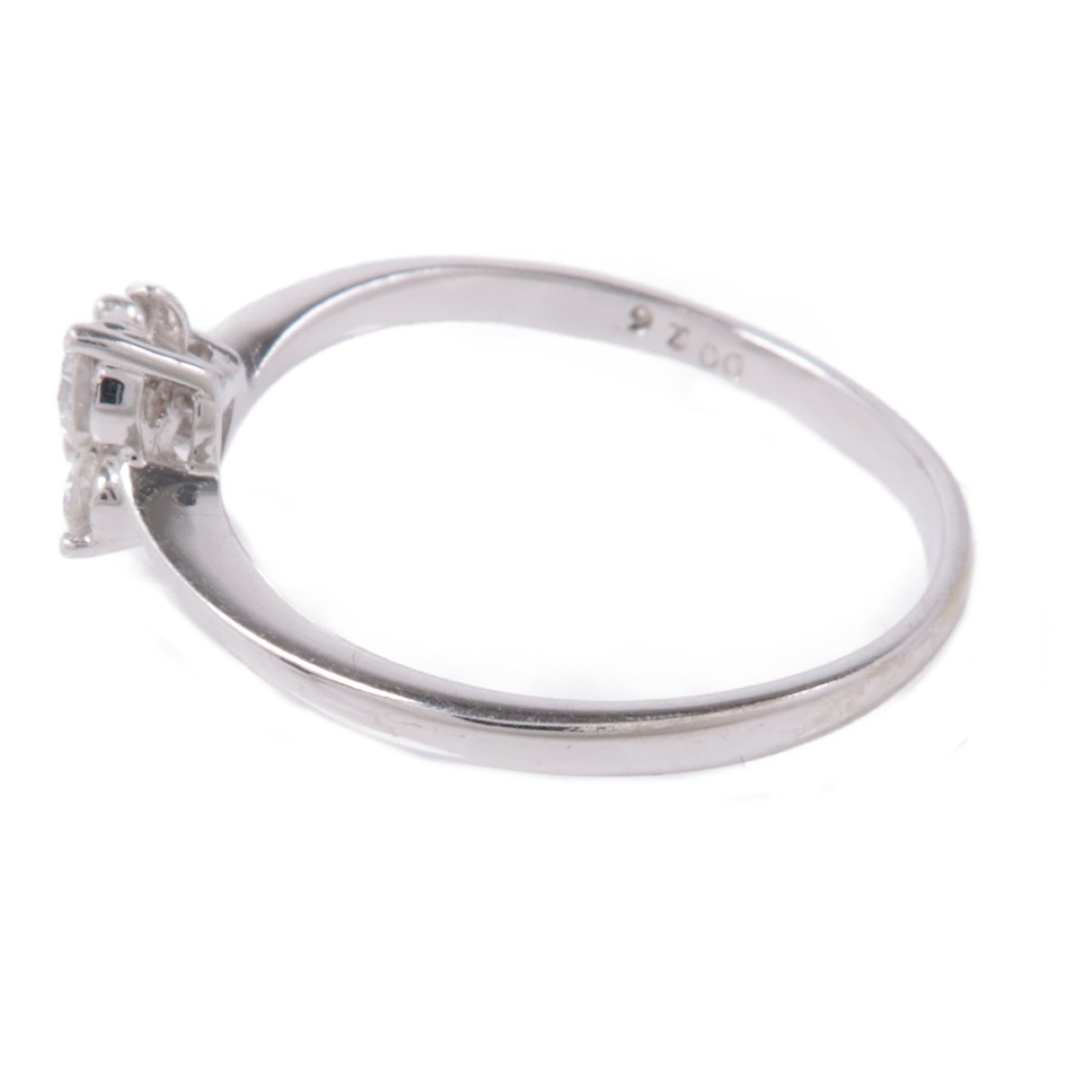 JEWELRY 18K白金Diamond Ring鑽石戒指US#5.5