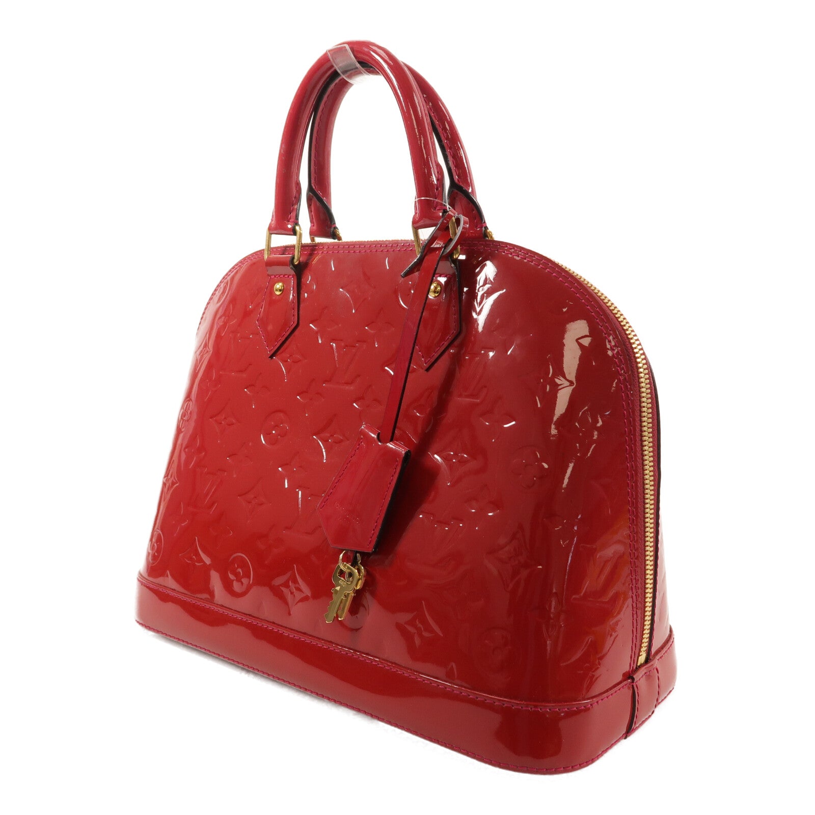 LOUIS VUITTON Monogram Vernis Alma PM手挽袋