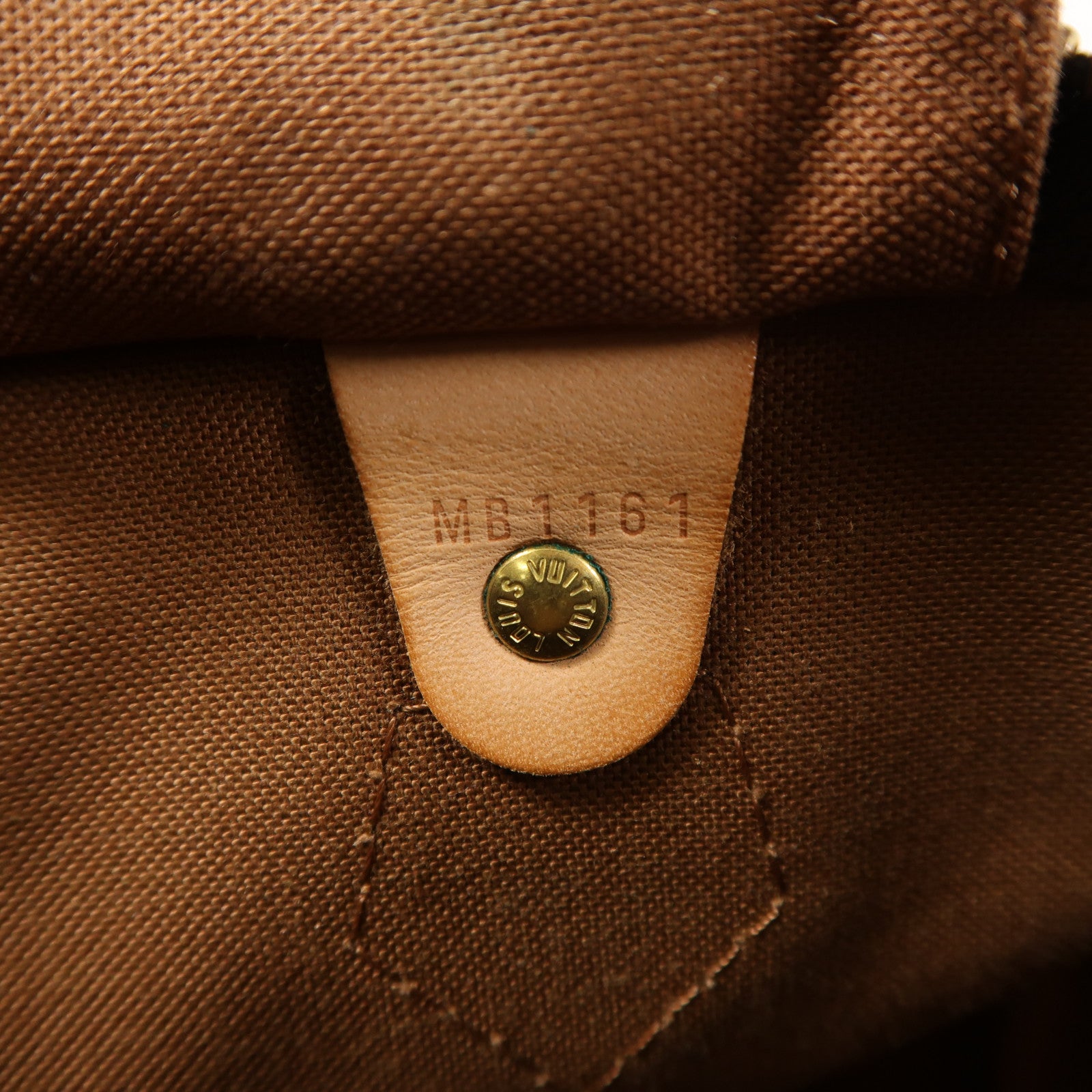 LOUIS VUITTON Monogram Speedy 30金扣手挽袋