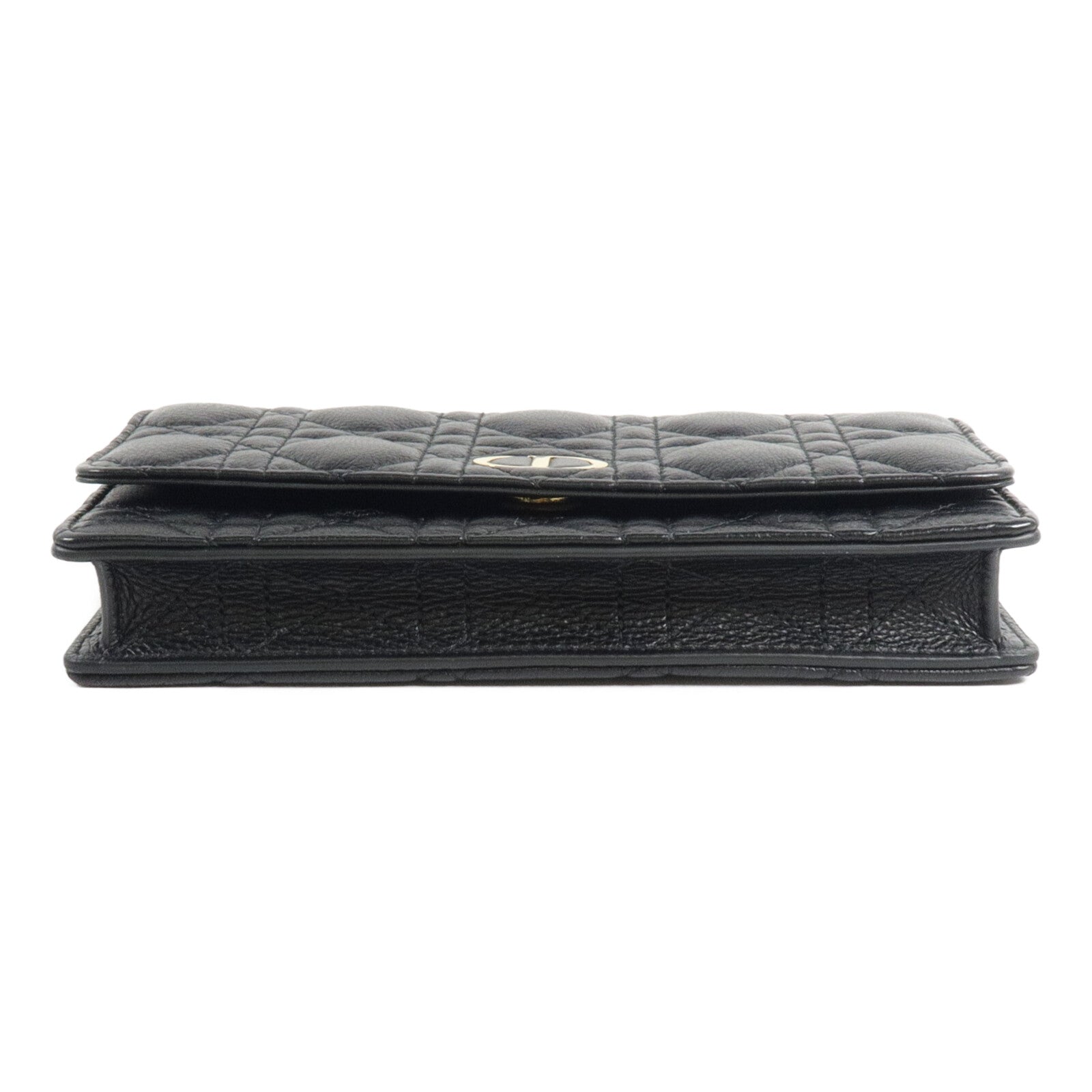 Dior Cannage皮革Caro Pouch With Chain鏈帶肩背袋