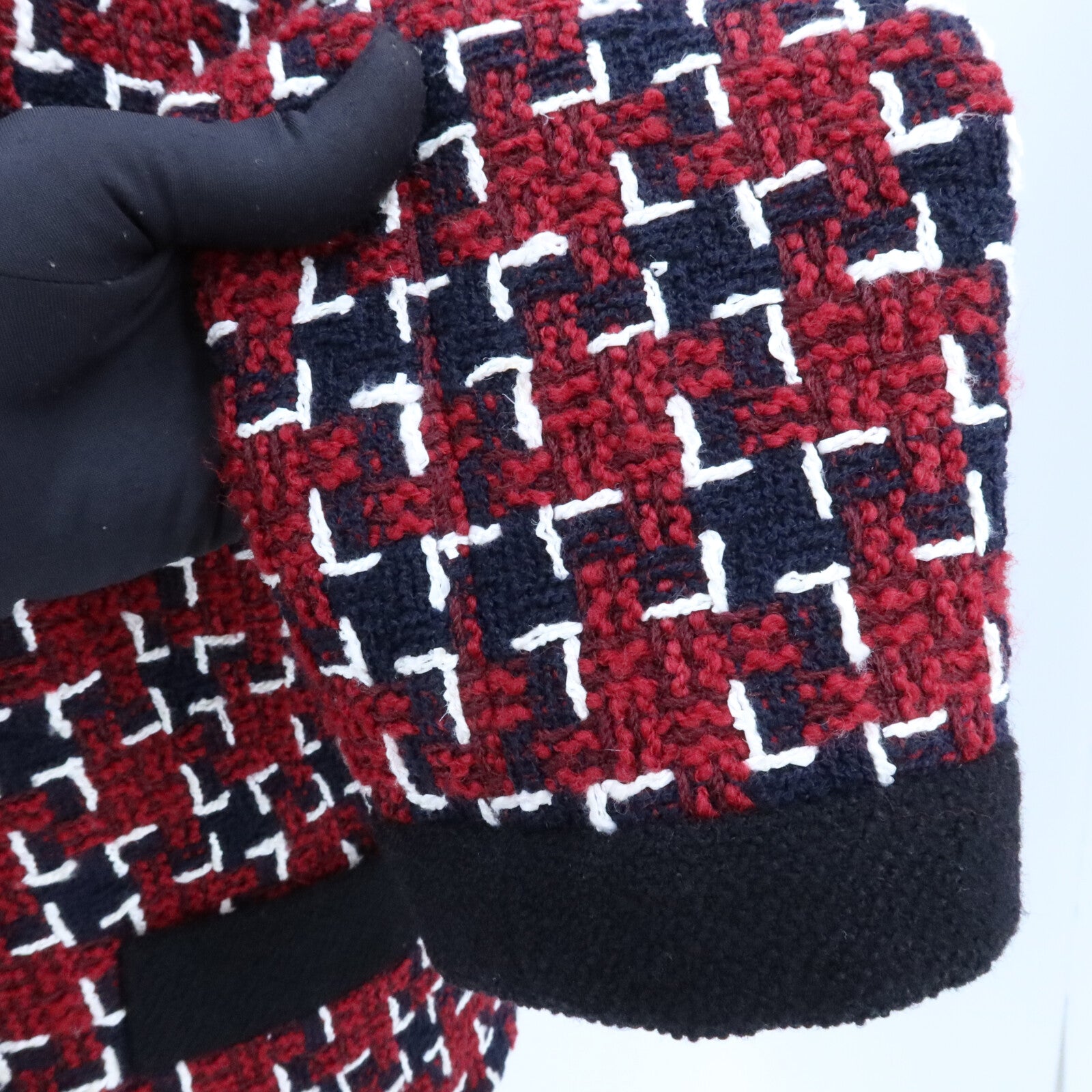 CHANEL Wool/Cotton/Nylon Tweed Jacket外套