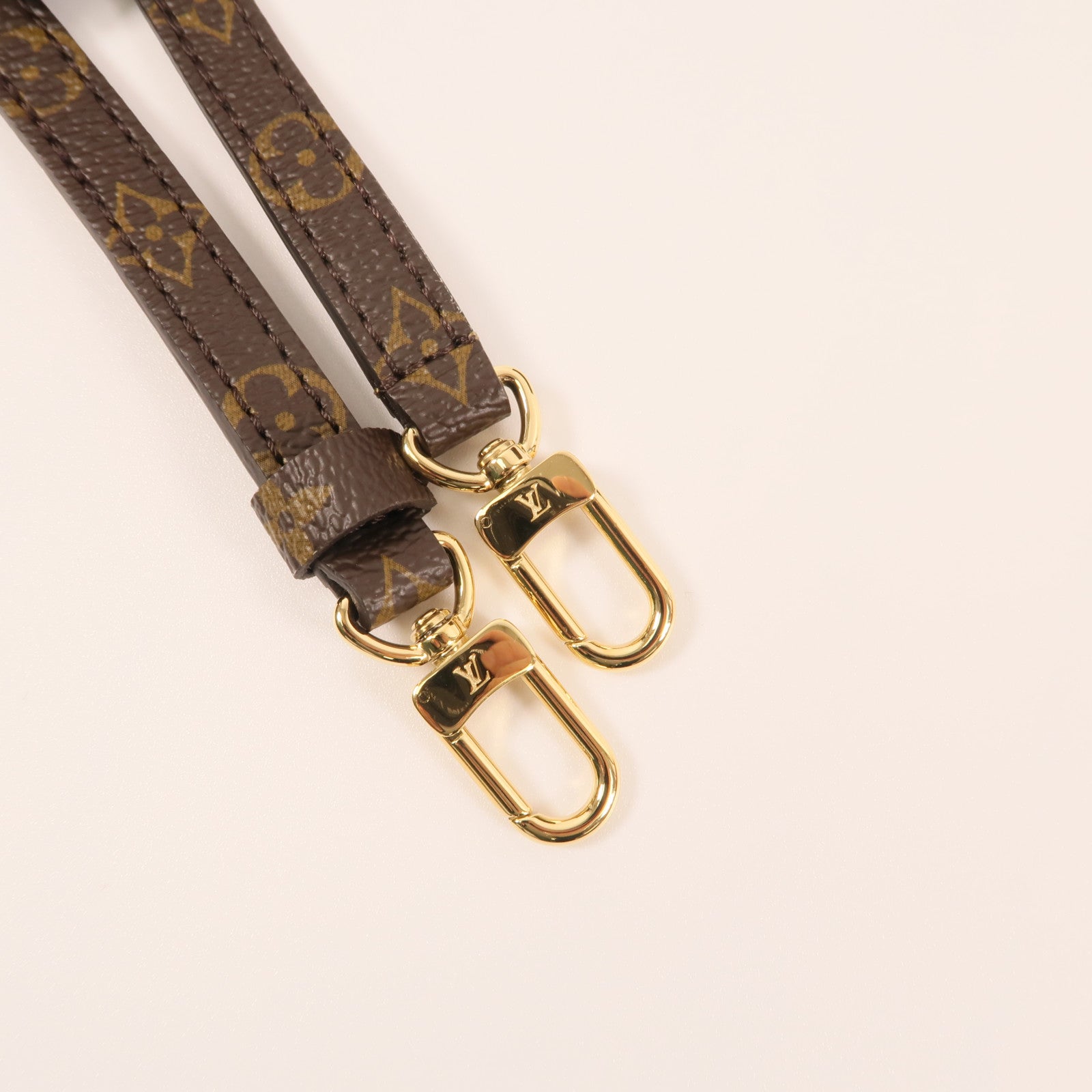 LOUIS VUITTON Monogram On The Go BB金扣手挽肩背兩用袋