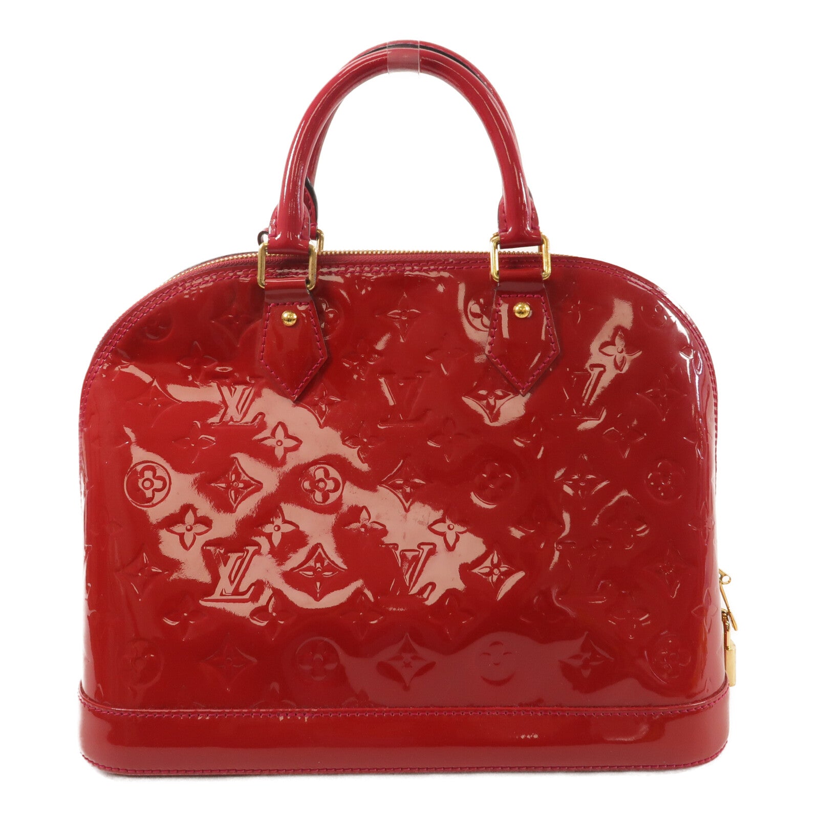 LOUIS VUITTON Monogram Vernis Alma PM手挽袋