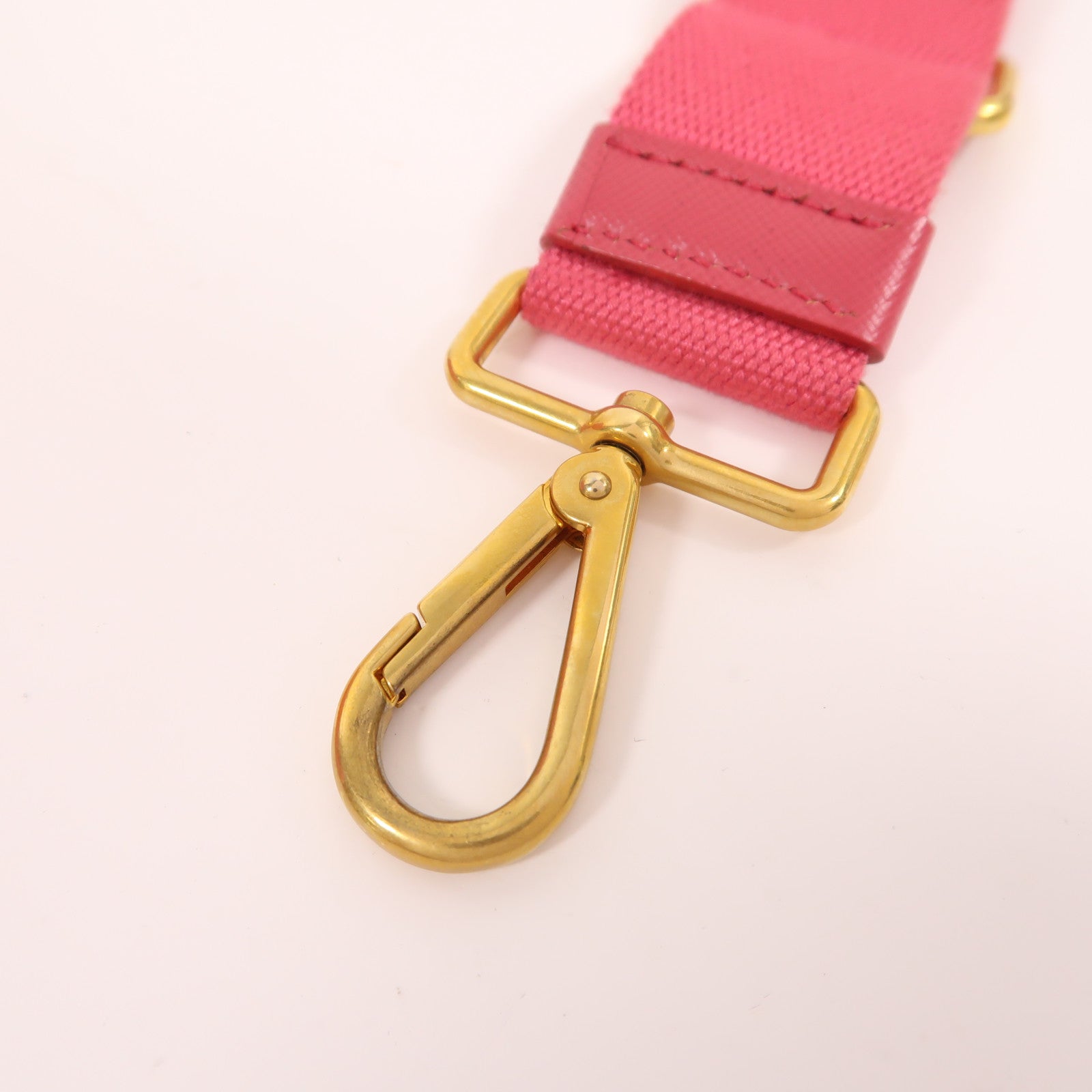 PRADA 帆布2 Way Shoulder金扣手挽肩背兩用袋