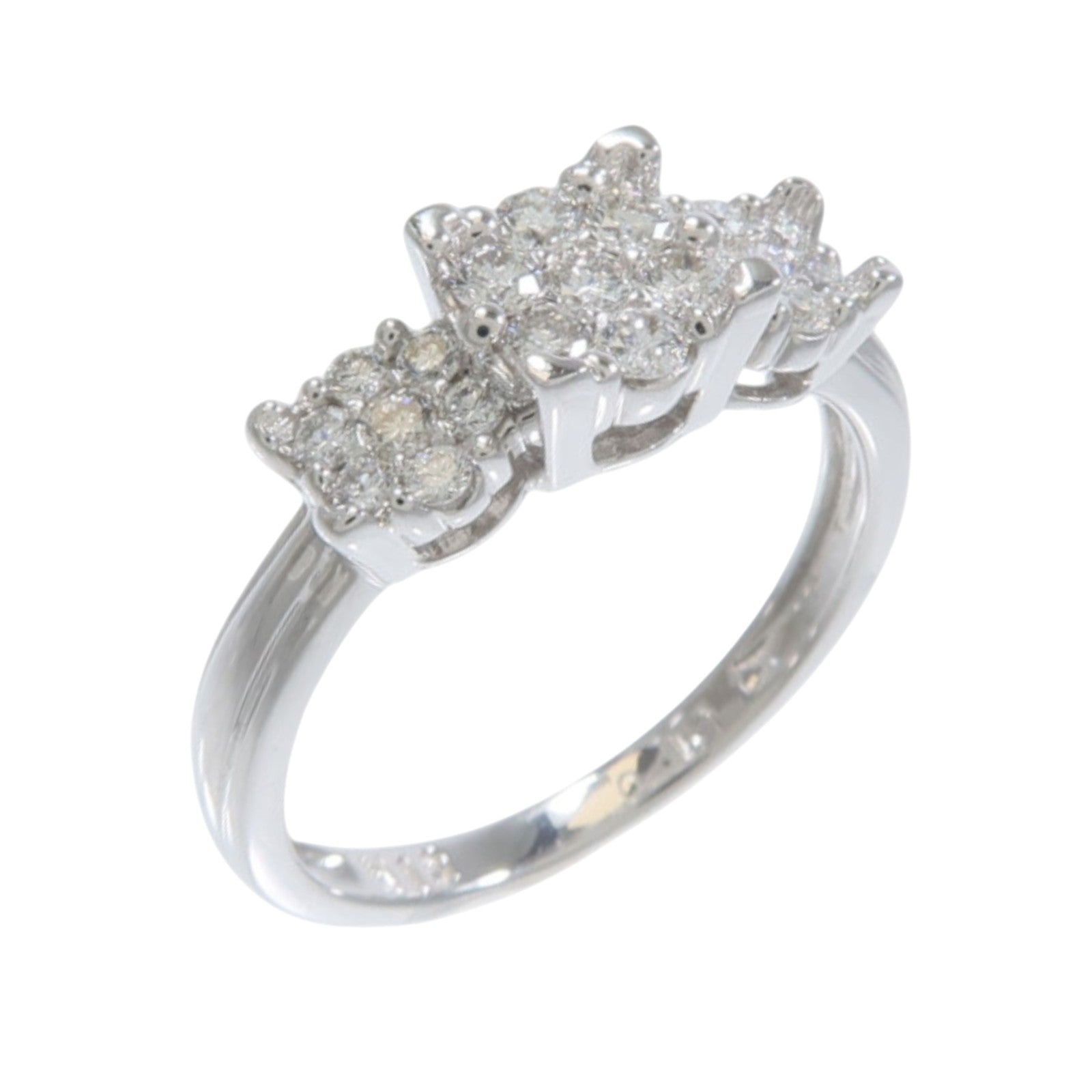 JEWELRY 18K白金Diamond Ring鑽石戒指