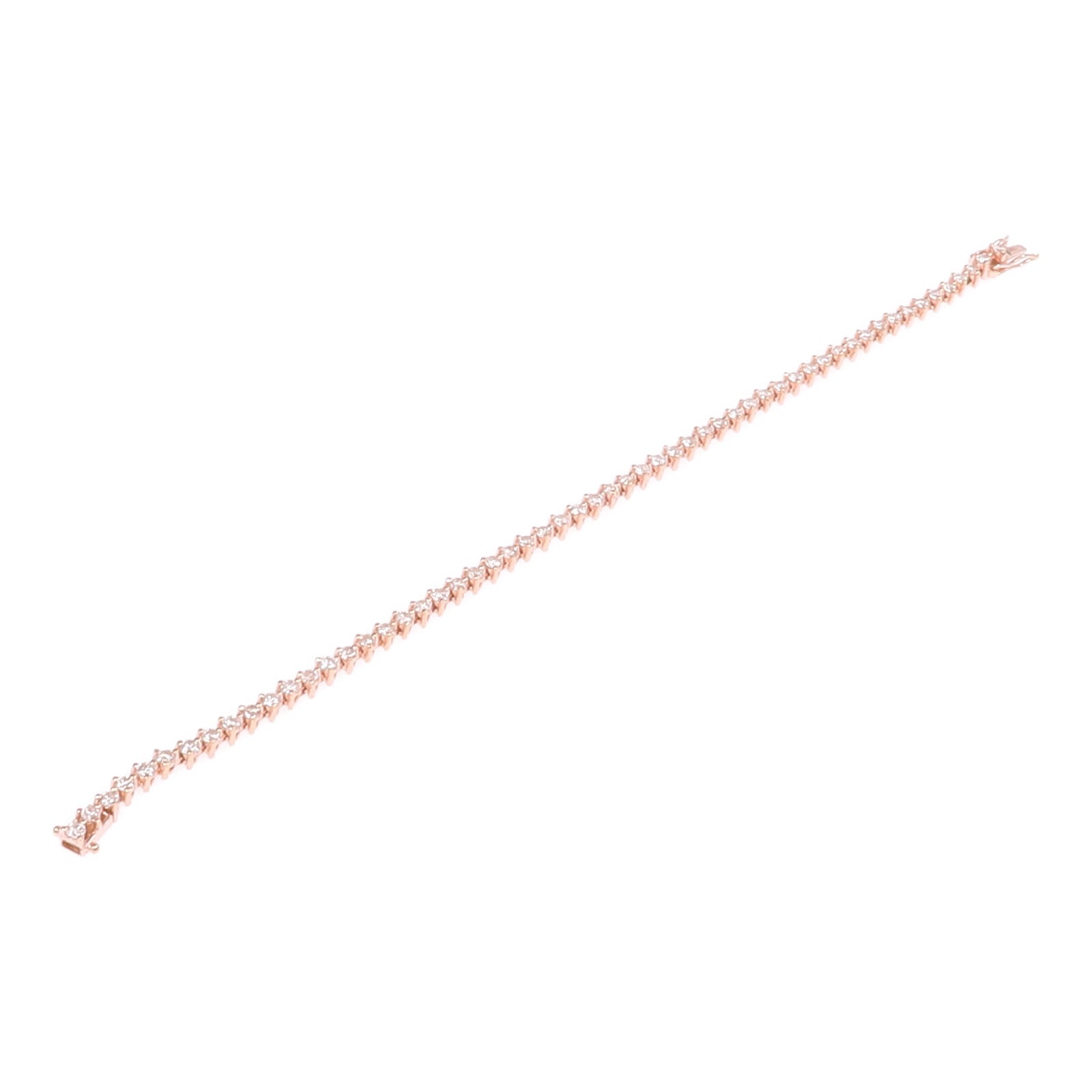 JEWELRY 18K玫瑰金Diamond Bracelet鑽石手鏈