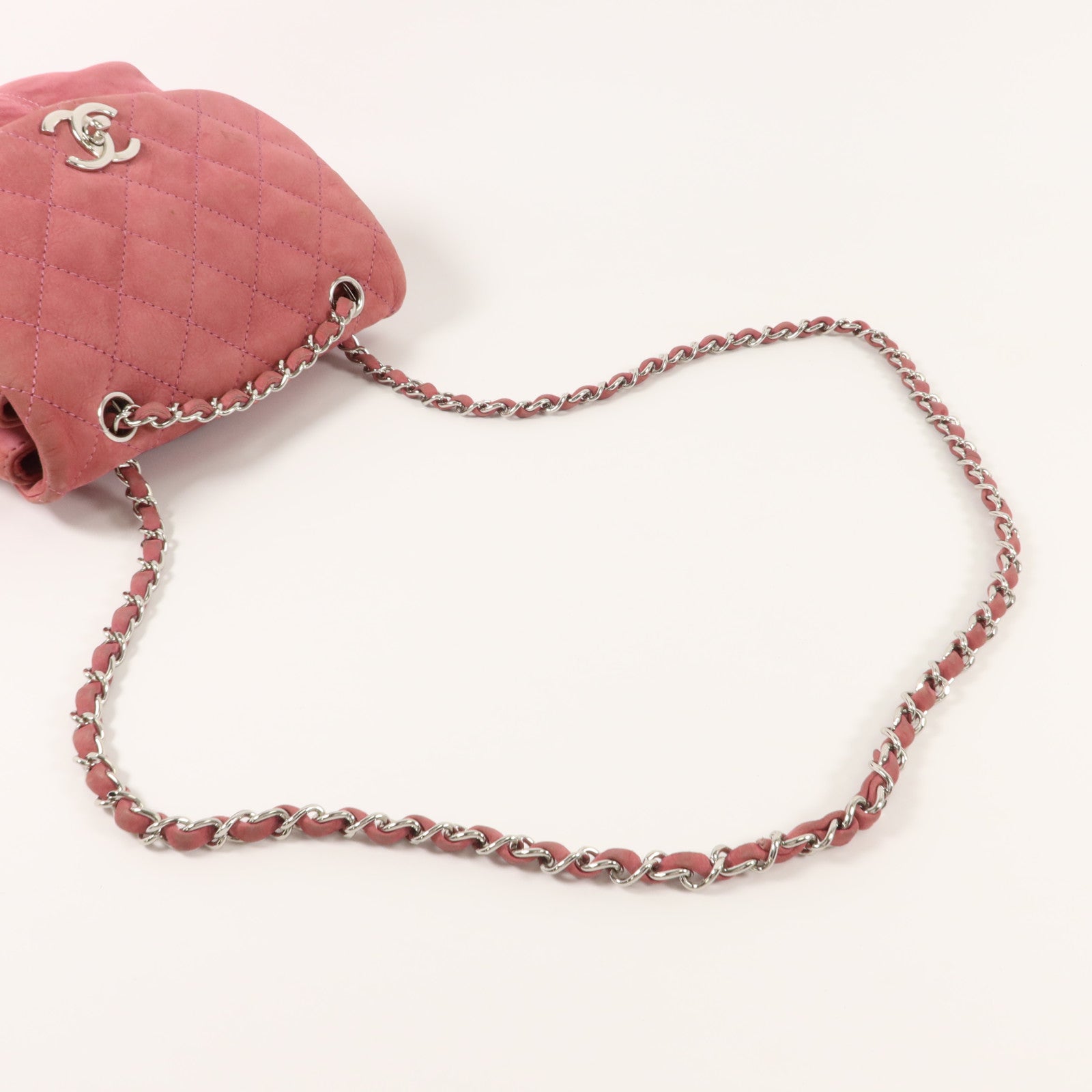 CHANEL 牛皮皮革Chain Shoulder Bag鏈帶肩背袋