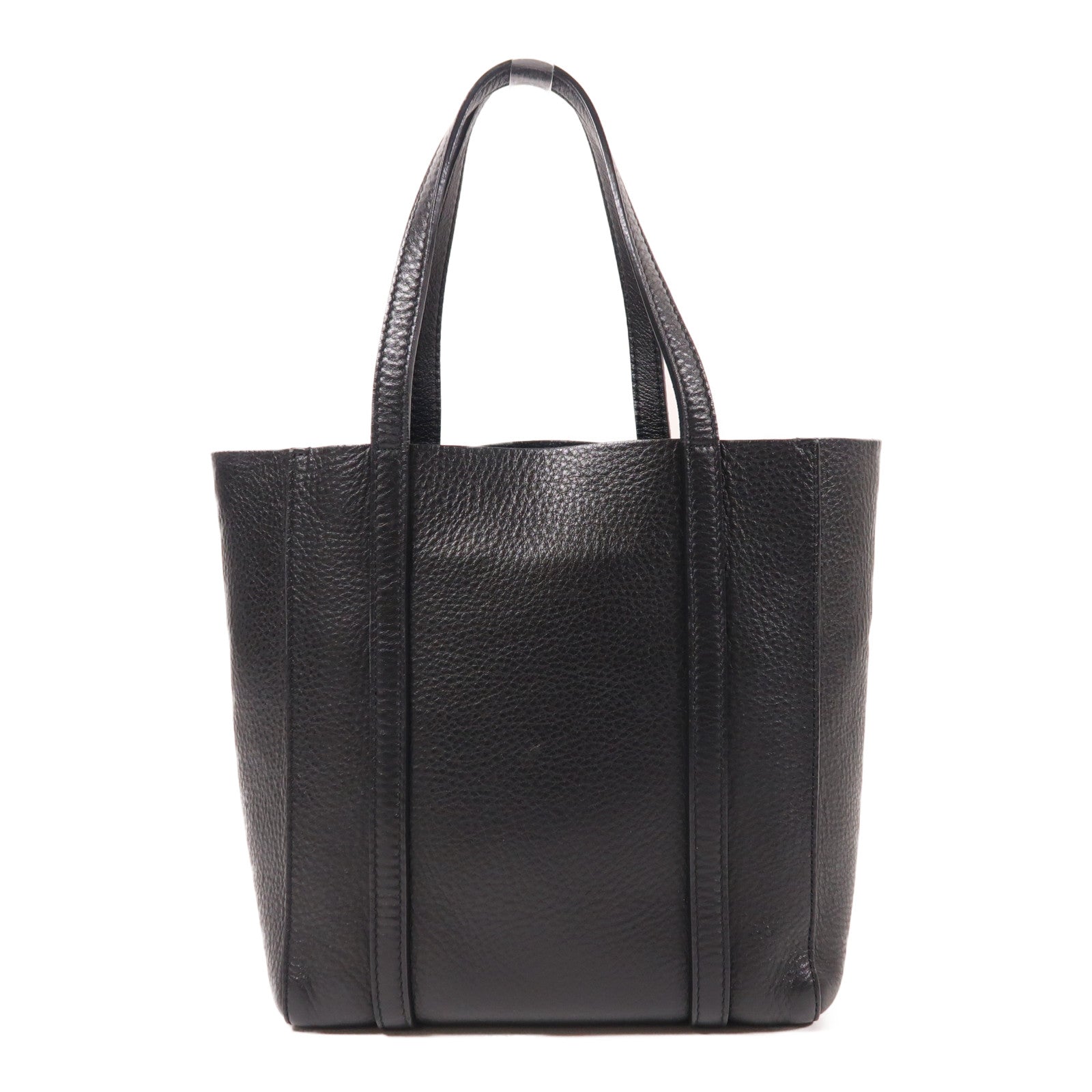 BALENCIAGA 皮革Everyday Tote銀扣手挽肩背兩用袋