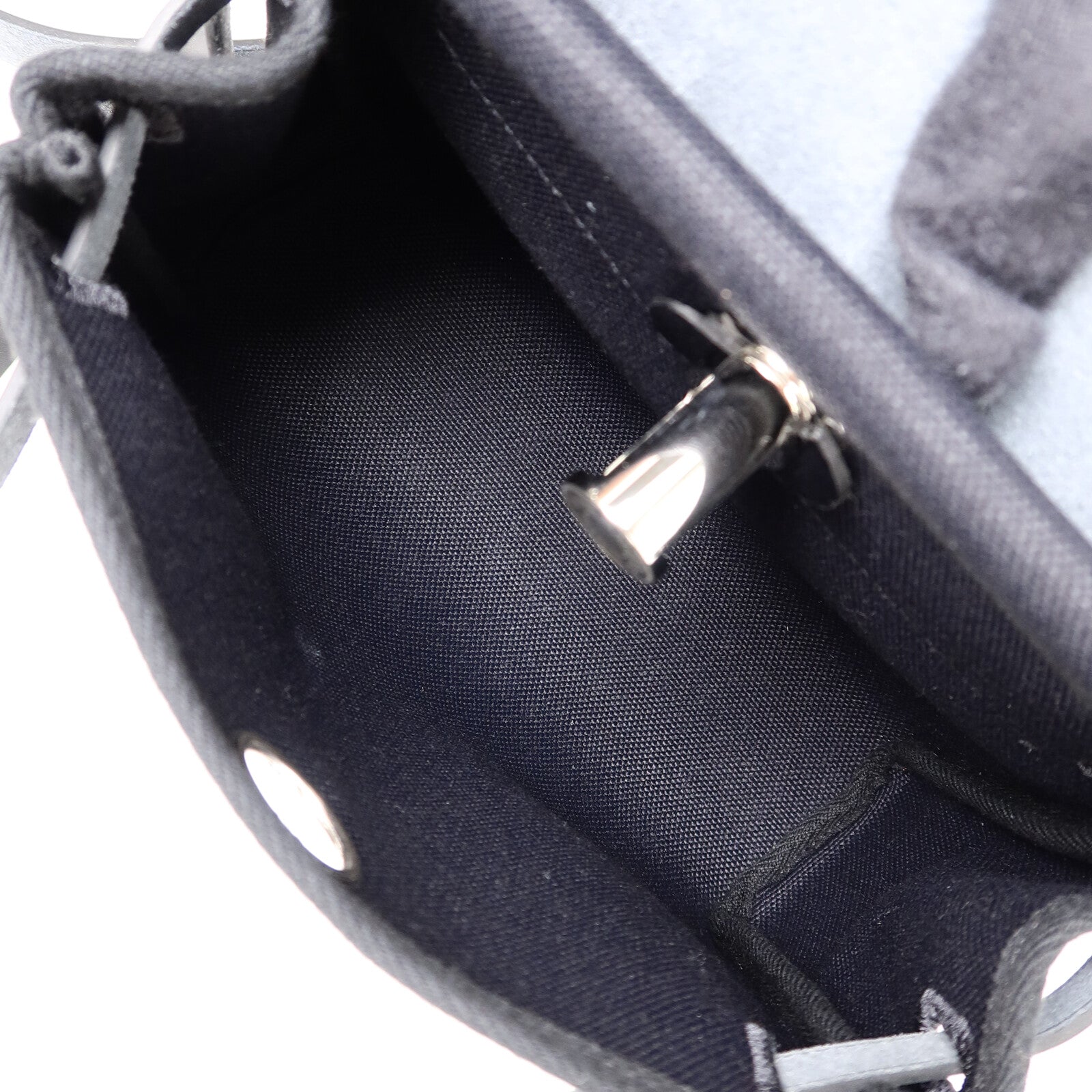 HERMES Toile H Mini Herbag肩背袋Noir