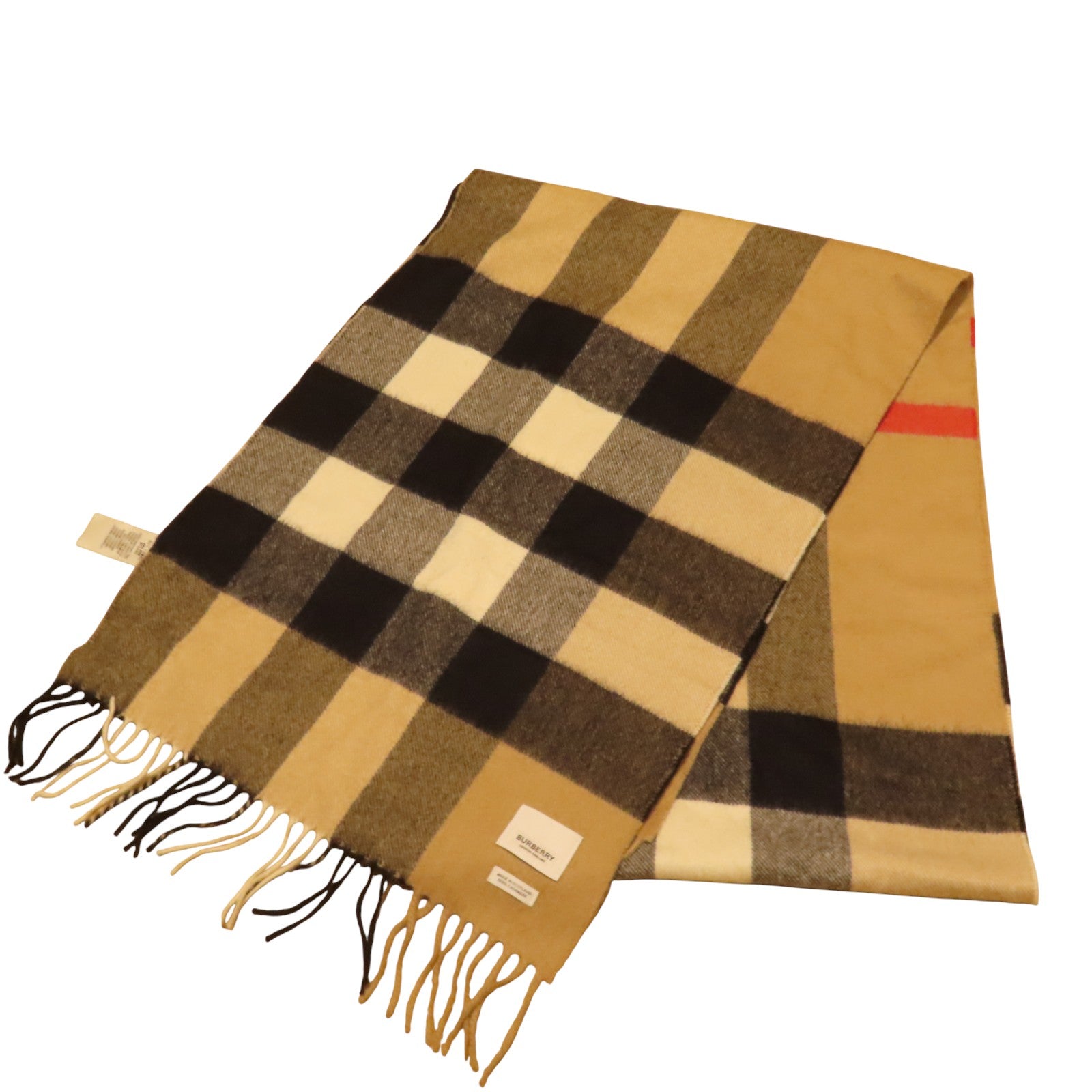 BURBERRY 羊絨Scarf 200x36圍巾