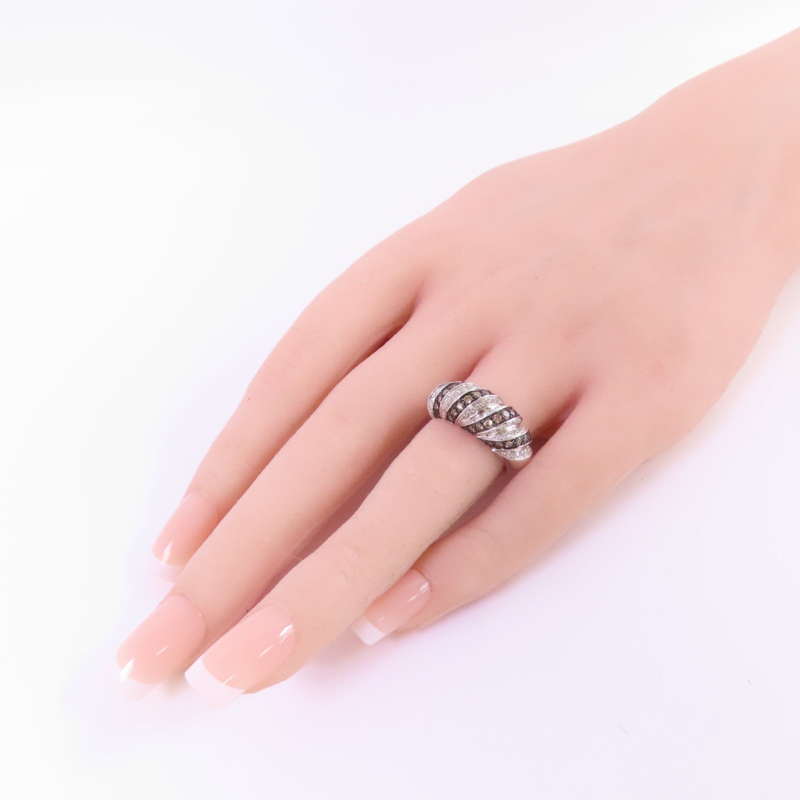 JEWELRY 【激減優惠】18K白金/鑽石Diamond Ring戒指US#6.25