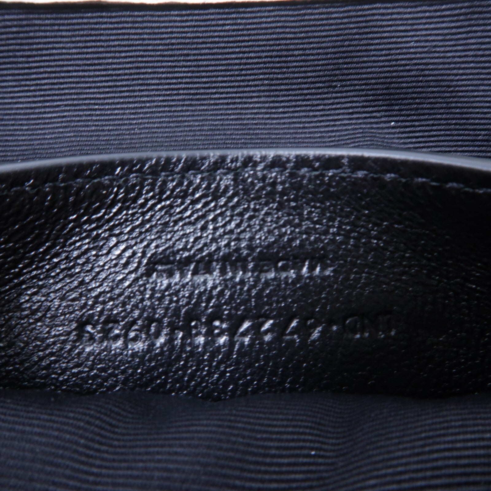 SAINT LAURENT 羊皮皮革Mini Nolita鏈帶肩背袋
