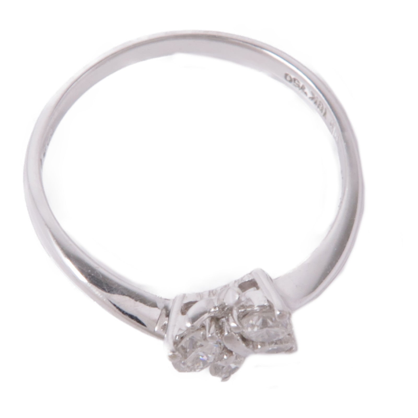 JEWELRY 18K白金Diamond Ring鑽石戒指US#5.5