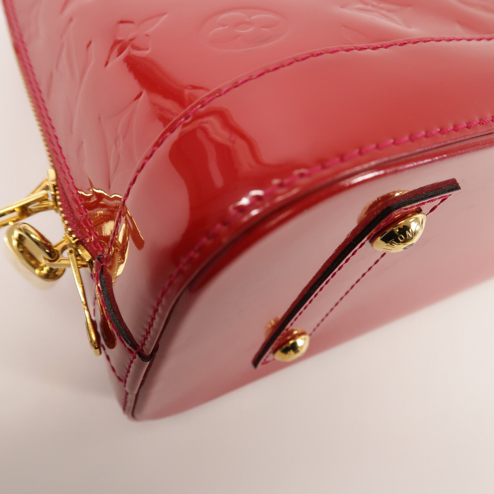 LOUIS VUITTON Monogram Vernis Alma PM手挽袋