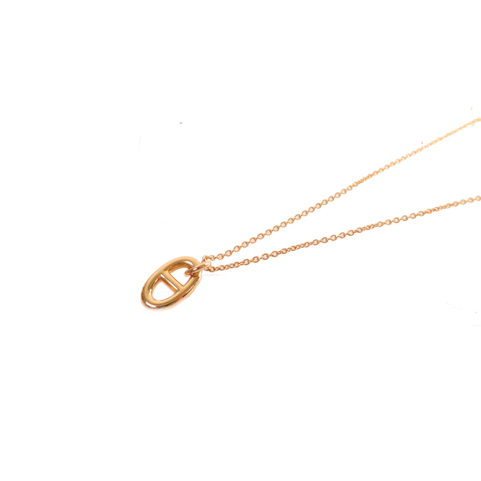 HERMES 18K玫瑰金Farandole Pendant Necklace項鏈
