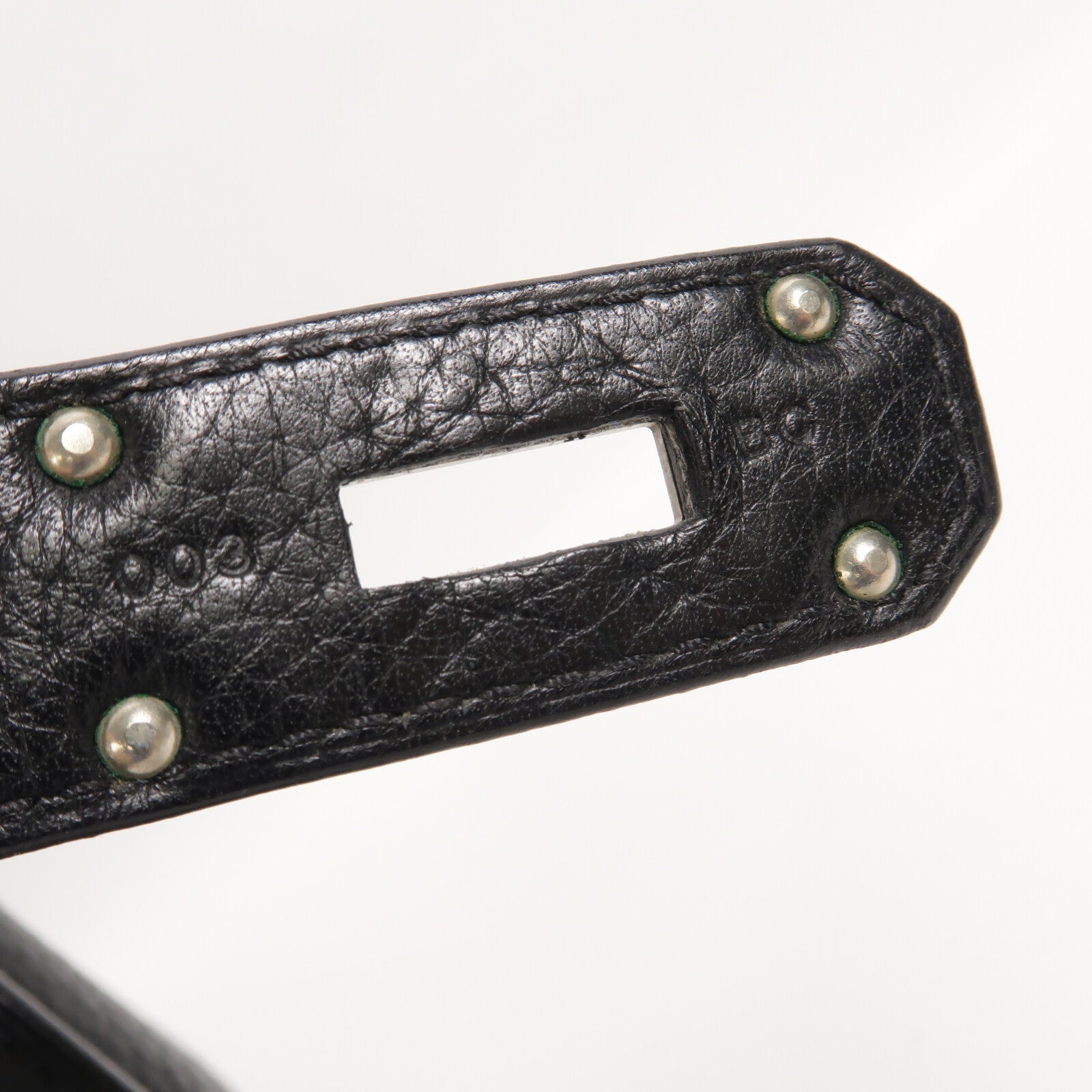 HERMES Clemence皮革Jypsiere 31肩背袋Noir