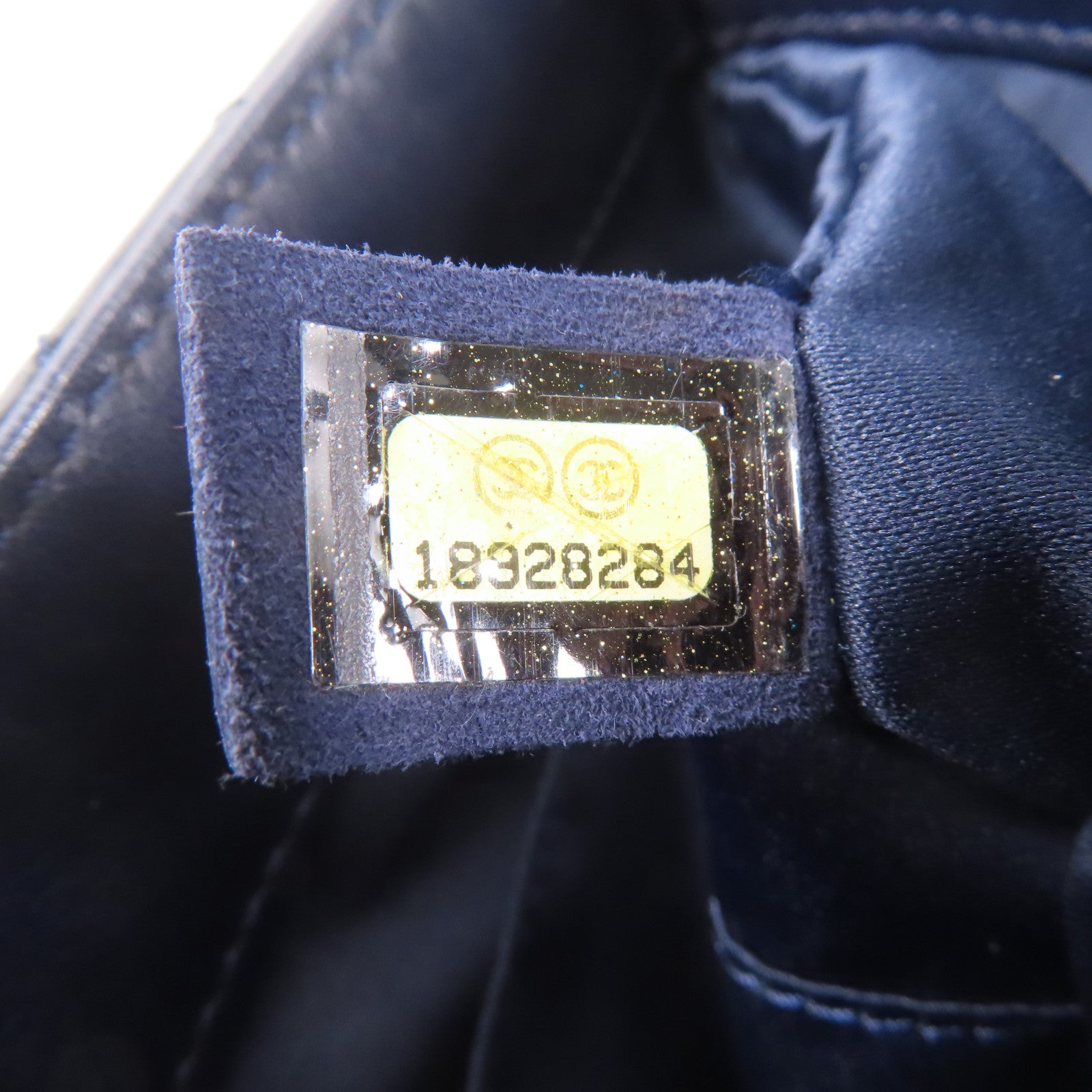 CHANEL 漆皮皮革Chain Shoulder Bag銀扣鏈帶肩背袋黑色