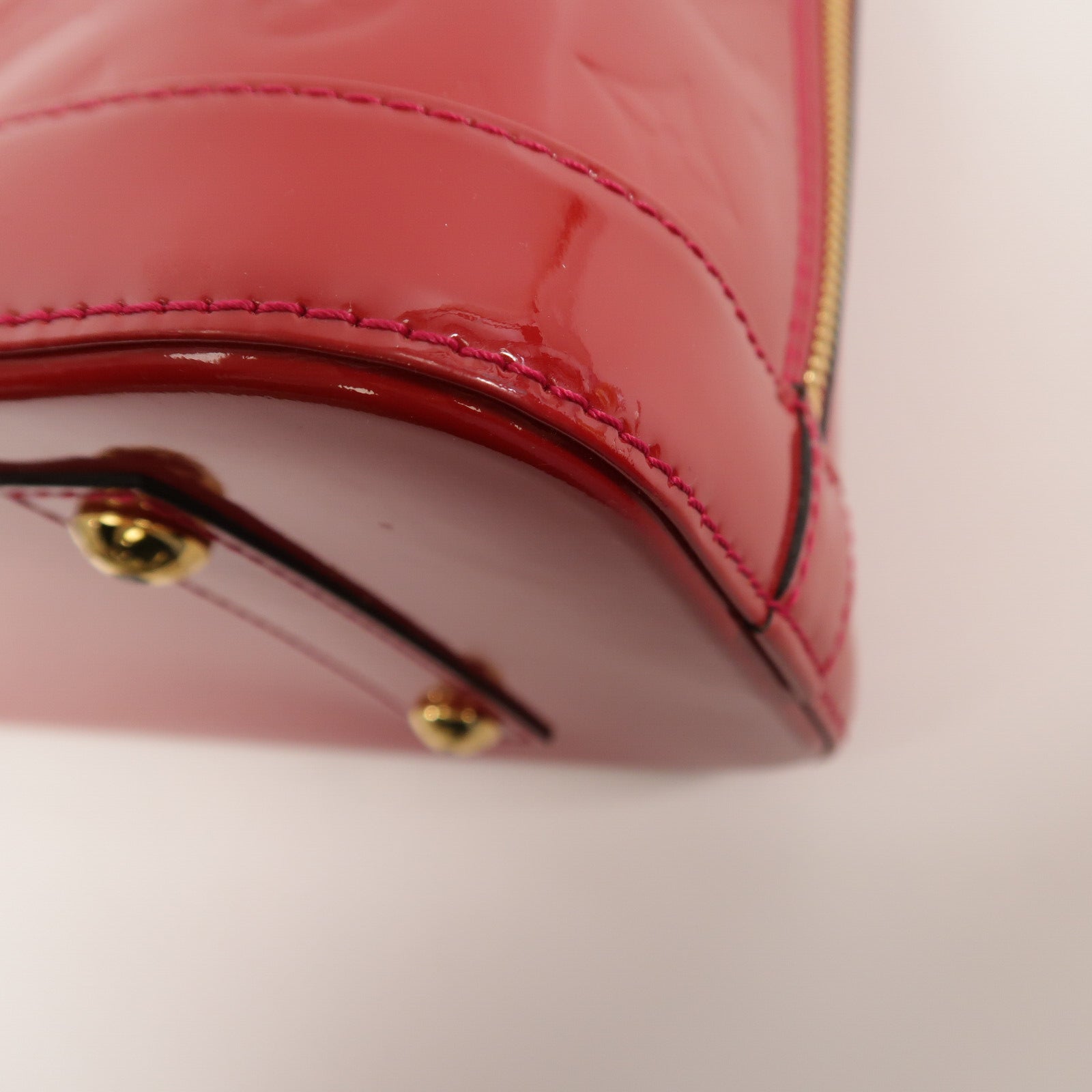 LOUIS VUITTON Monogram Vernis Alma PM手挽袋