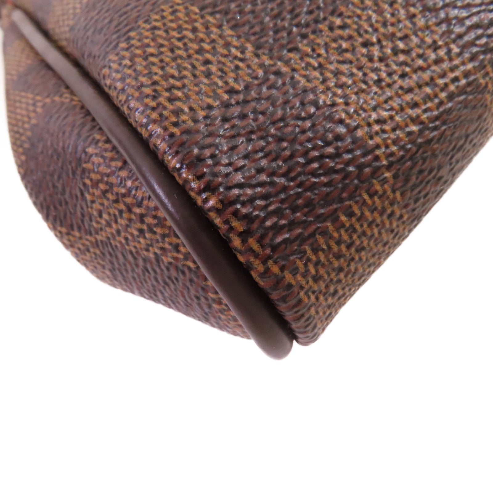 LOUIS VUITTON Damier Ebene Eva 2Way Shoulder Bag金扣手挽肩背兩用袋啡色