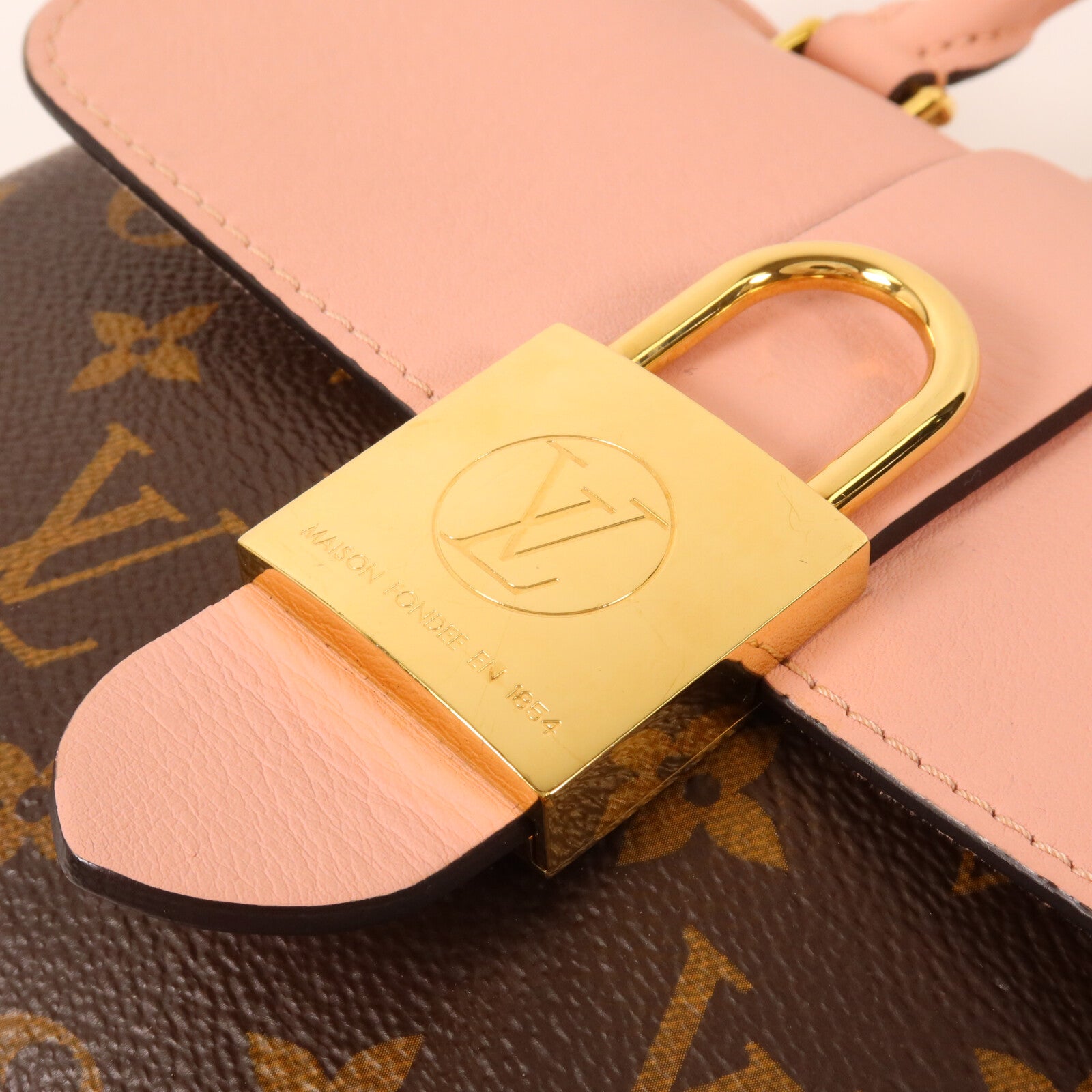 LOUIS VUITTON Monogram Locky BB手挽肩背兩用袋