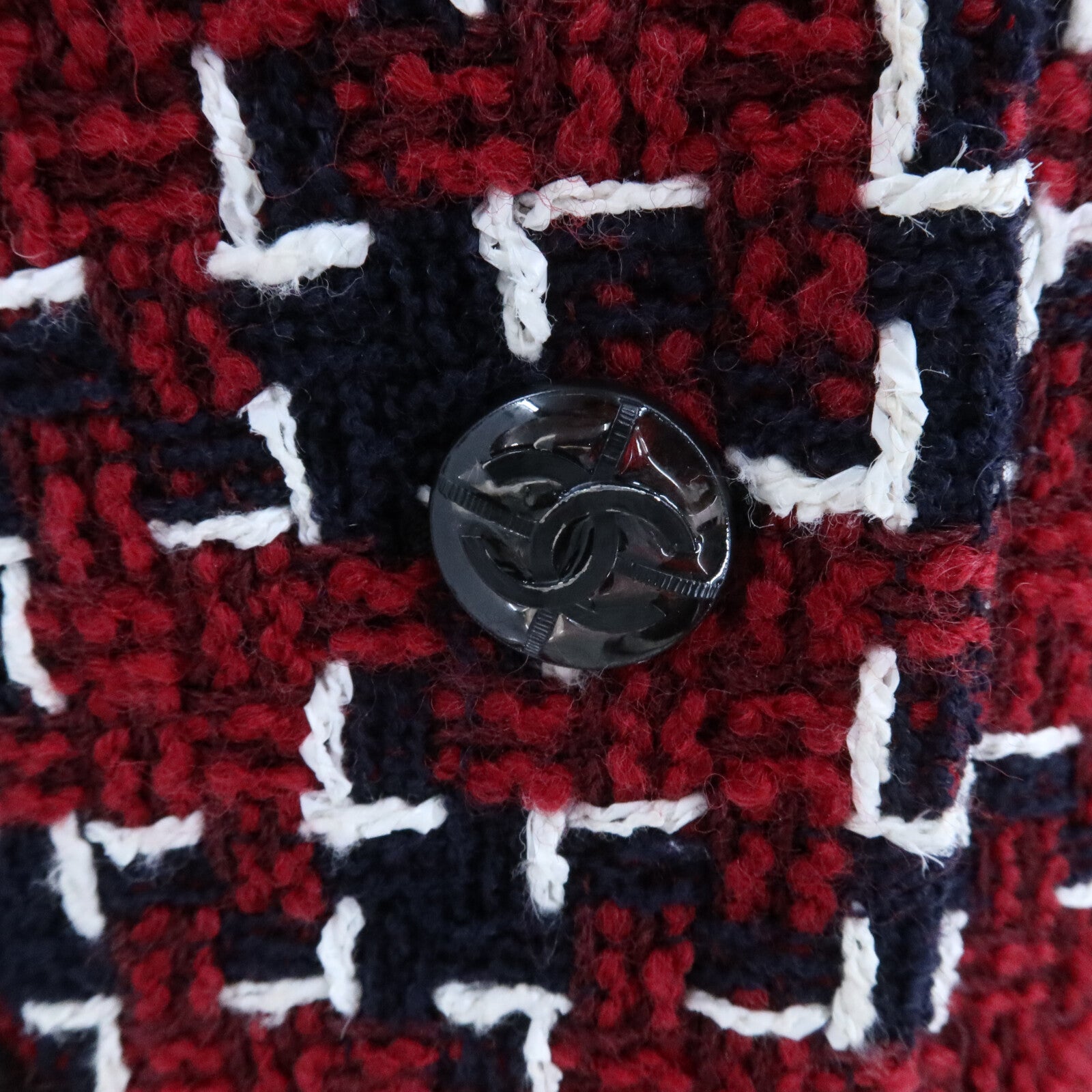 CHANEL Wool/Cotton/Nylon Tweed Jacket外套