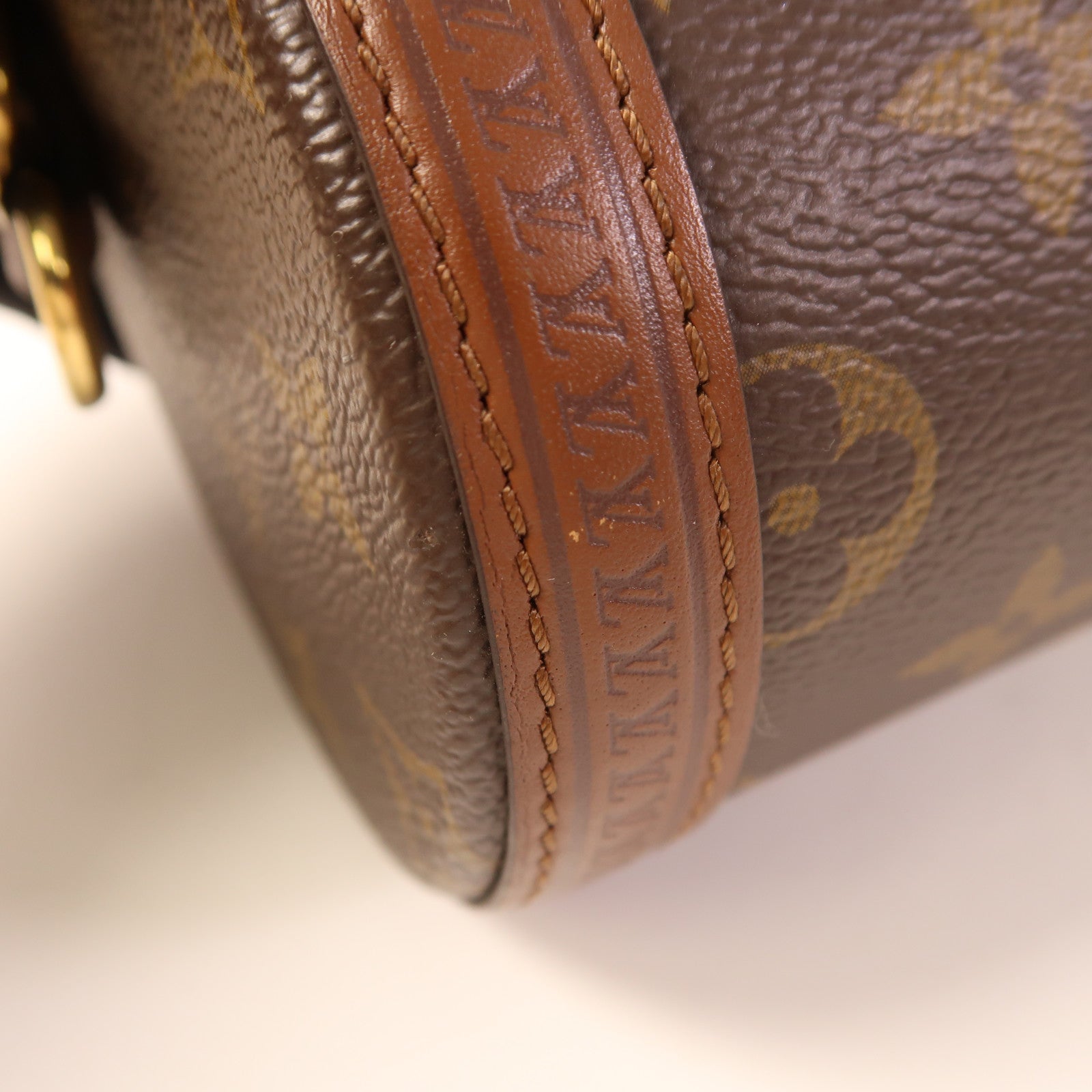 LOUIS VUITTON Monogram Papillon Trunk金扣手挽肩背兩用袋棕色