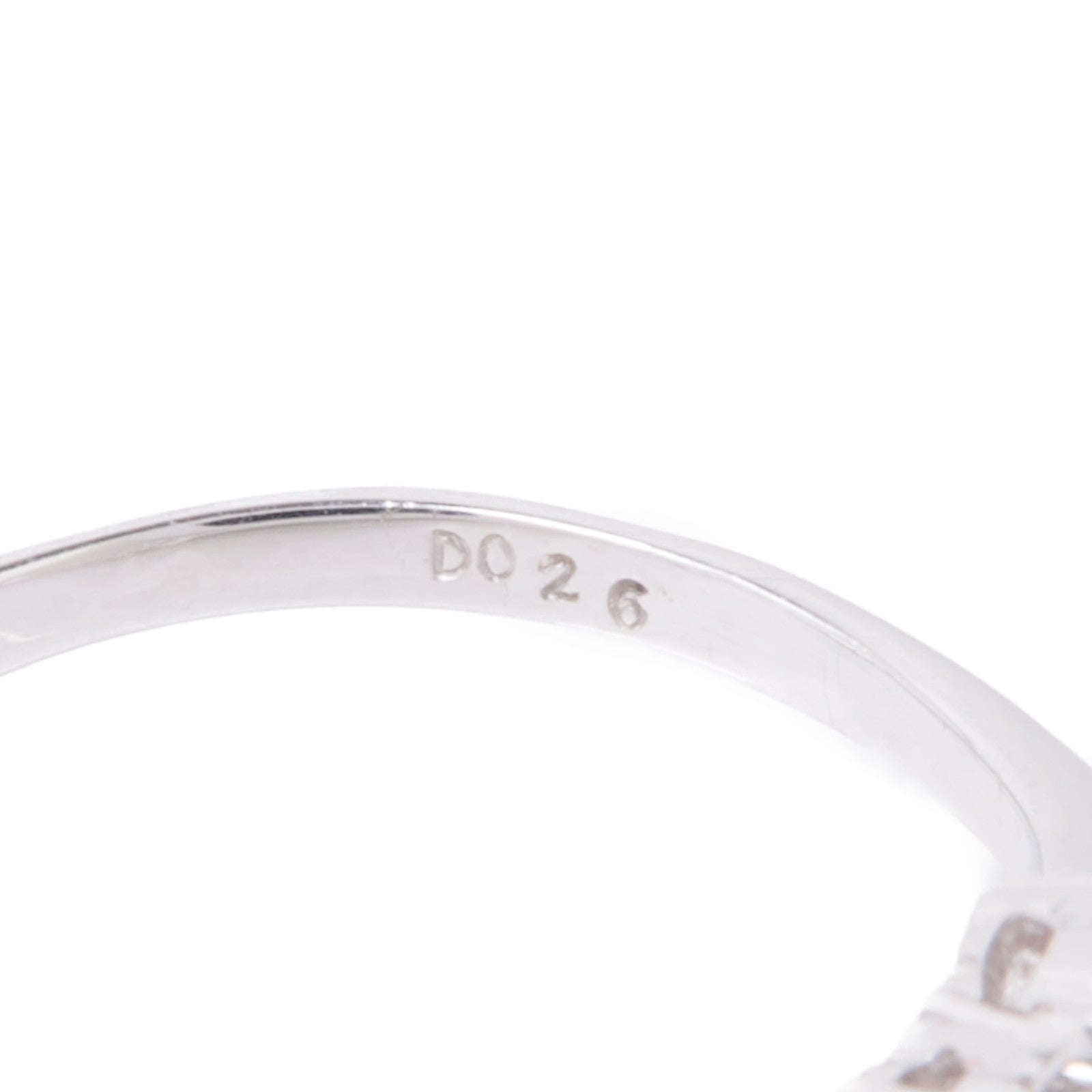JEWELRY 18K白金Diamond Ring鑽石戒指US#5.5