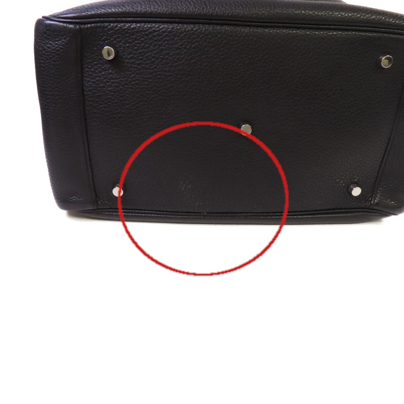 HERMES 【激減優惠】Clemence皮革Lindy 34 Shoulder Bag銀扣肩背袋黑色