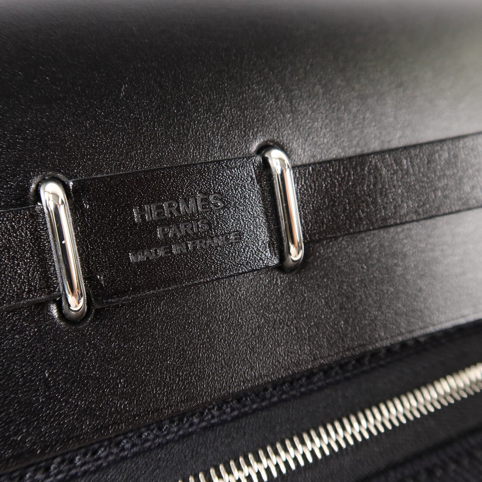 HERMES Toile H Mini Herbag肩背袋Noir