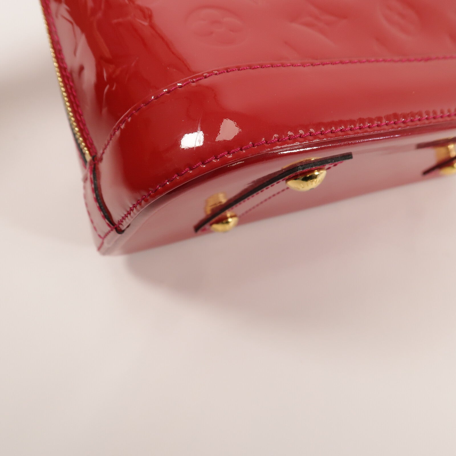 LOUIS VUITTON Monogram Vernis Alma PM手挽袋
