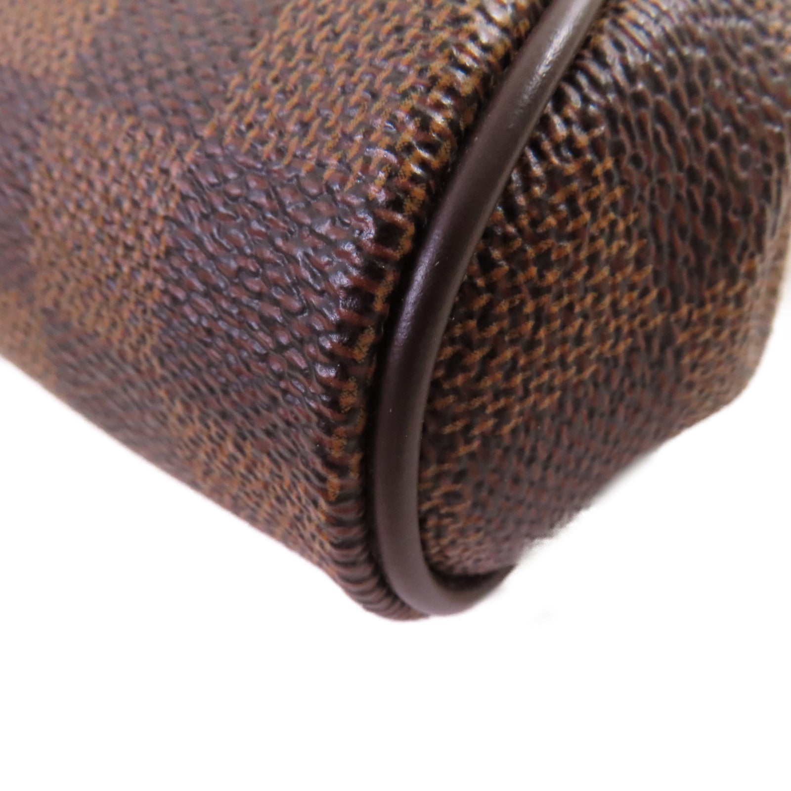 LOUIS VUITTON Damier Ebene Eva 2Way Shoulder Bag金扣手挽肩背兩用袋啡色