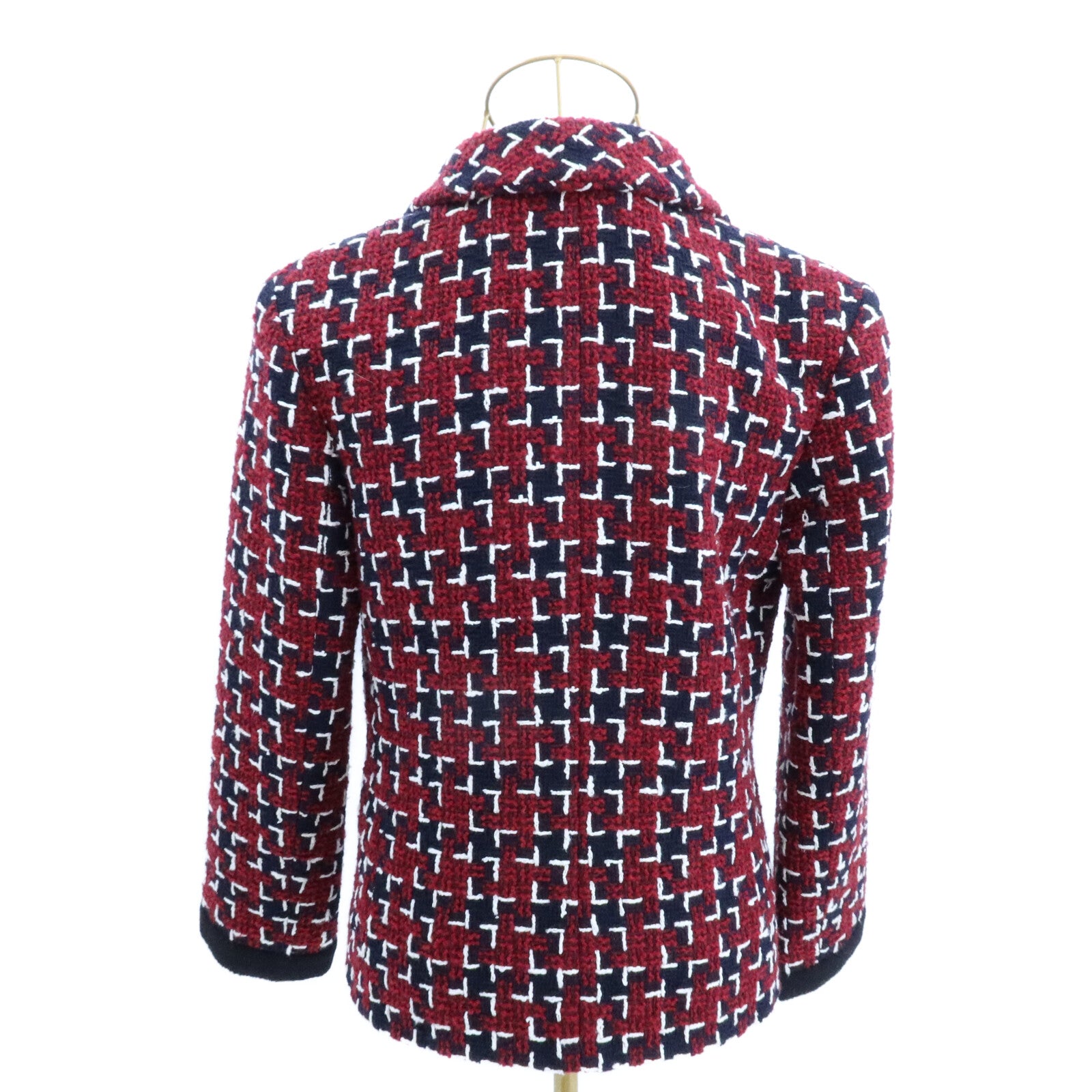 CHANEL Wool/Cotton/Nylon Tweed Jacket外套