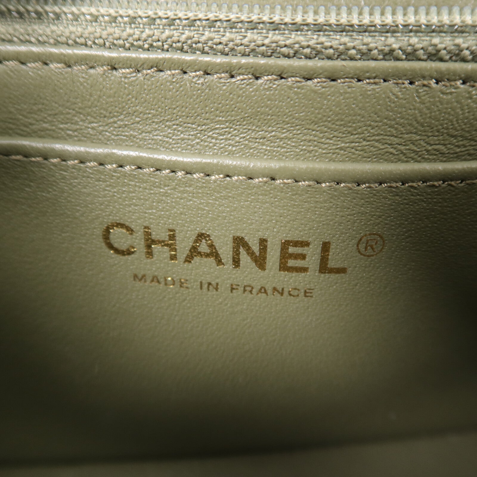 CHANEL 牛皮皮革Mini Classic 20鏈帶肩背袋