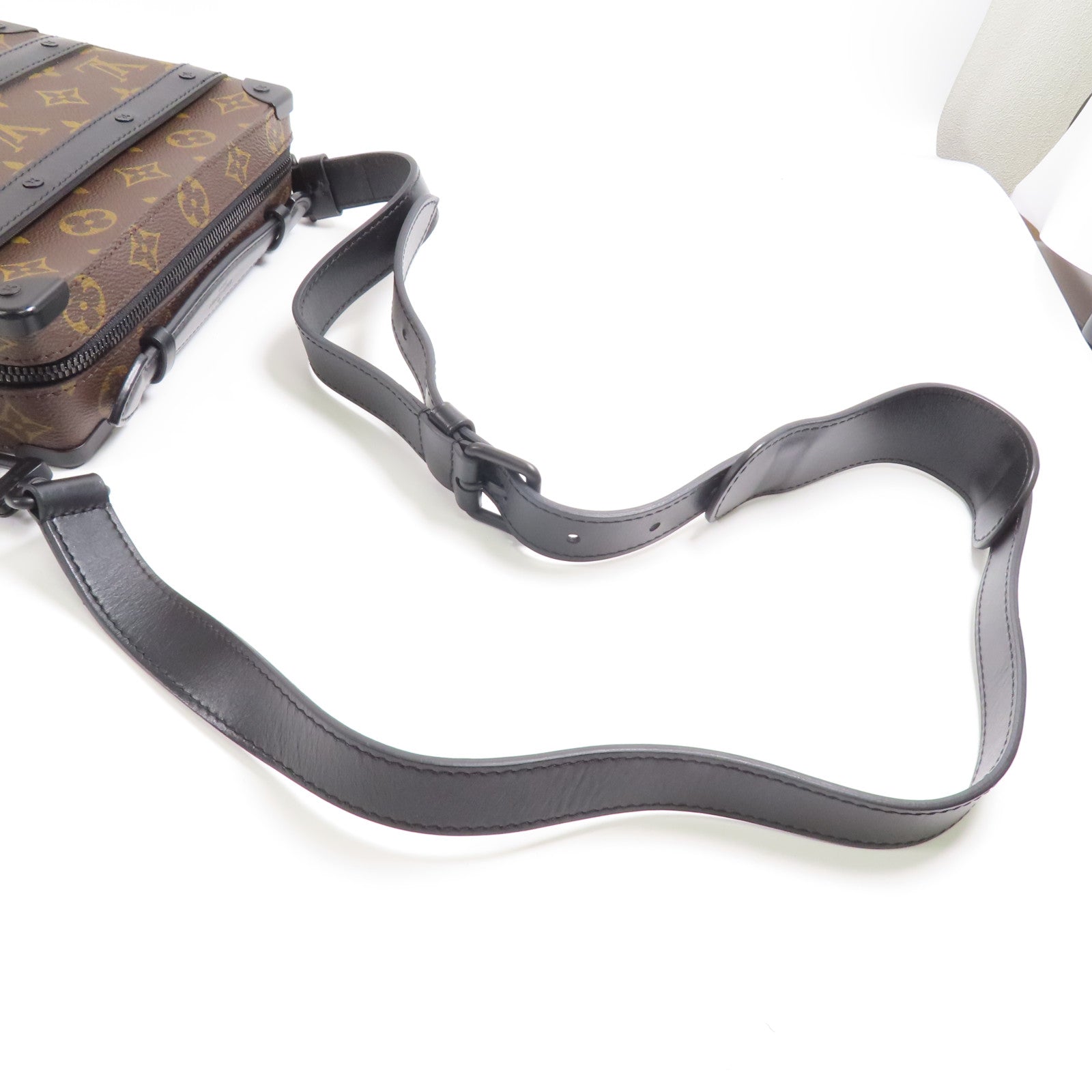 LOUIS VUITTON Monogram Macassar Handle Soft Truck手挽肩背兩用袋