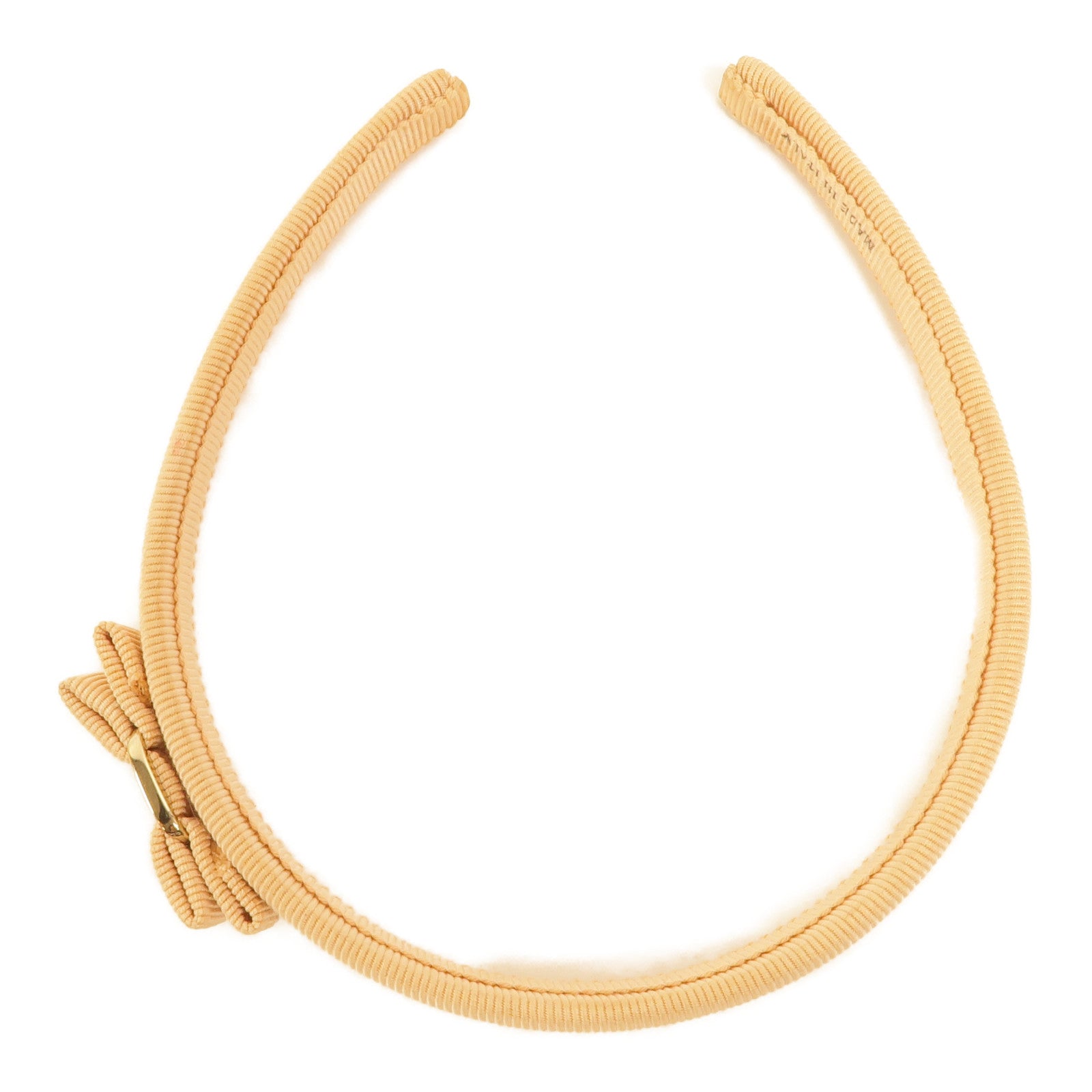Salvatore Ferragamo 帆布Bow Headband髮箍