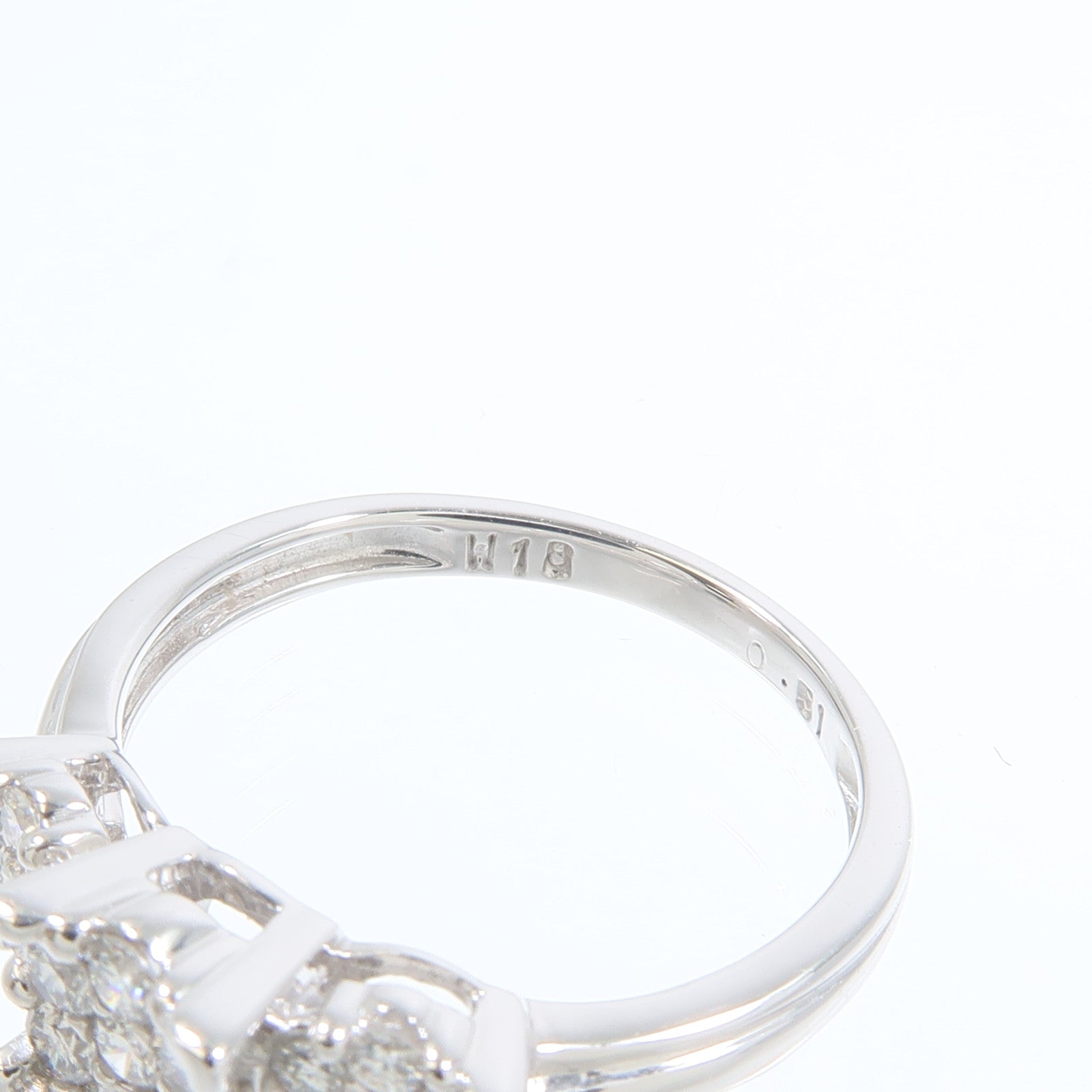 JEWELRY 18K白金Diamond Ring鑽石戒指
