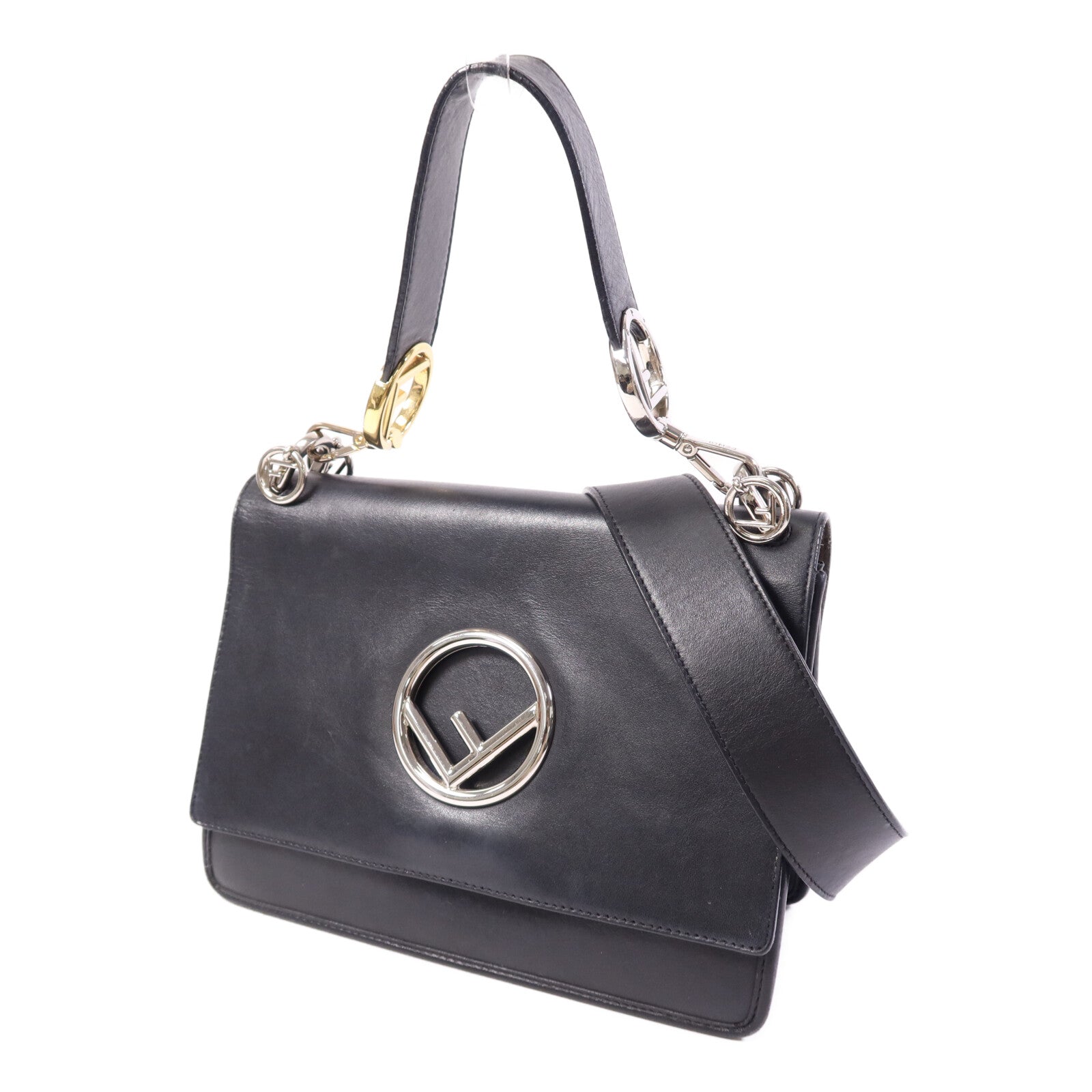 FENDI 牛皮皮革Kan I肩背袋