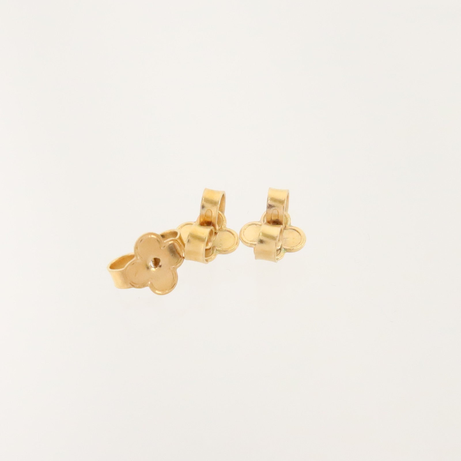 LOUIS VUITTON 金屬/PVC Boucle d'Oreille Gamble Stud Earrings 3pcs耳環