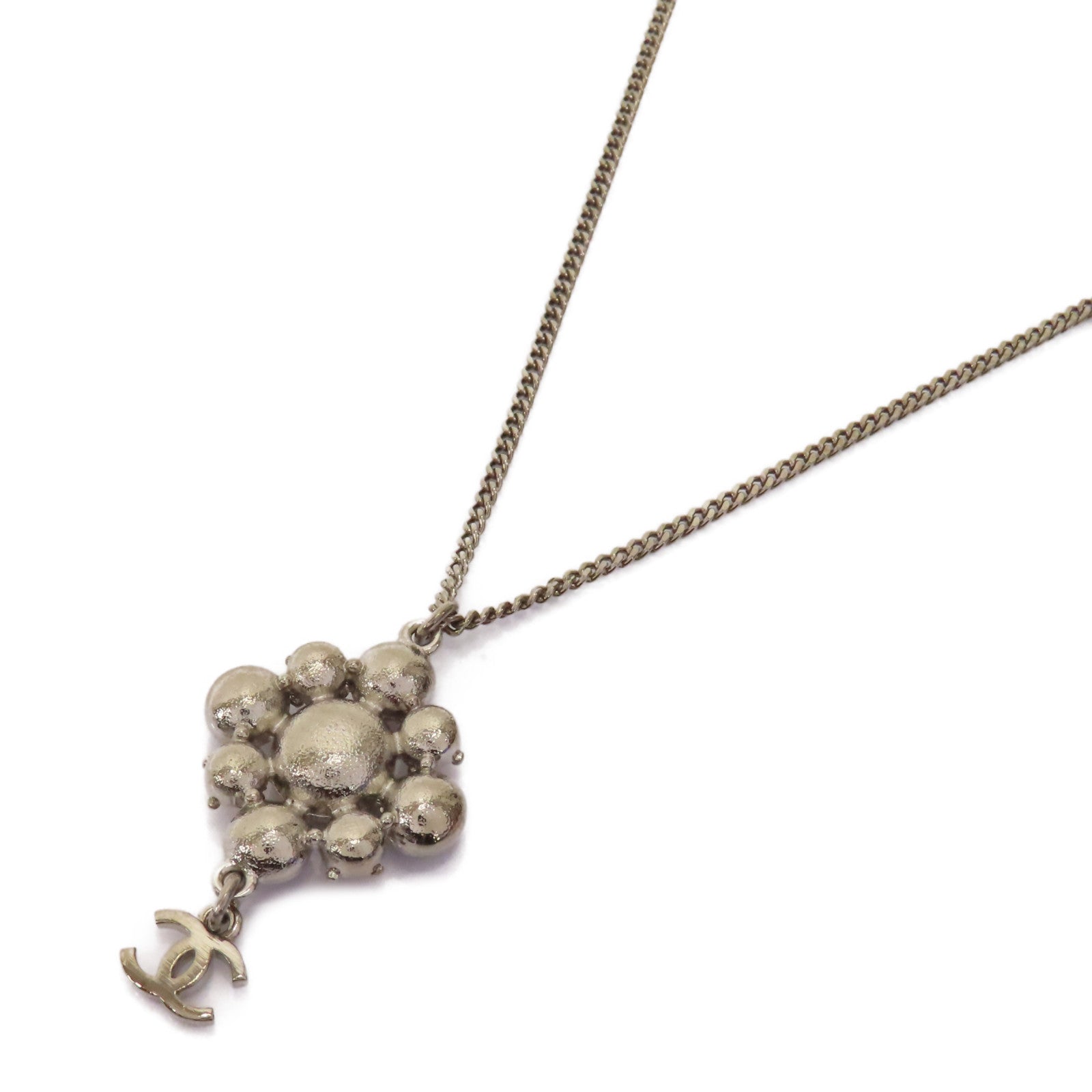 CHANEL PVC/金屬Necklace項鍊粉紅色/黑色/銀色
