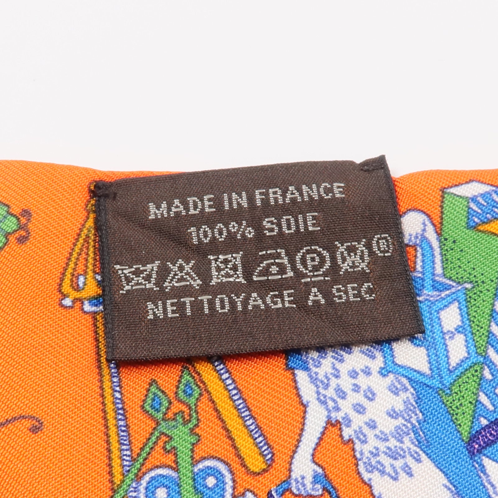 HERMES 絲質Twilly絲巾