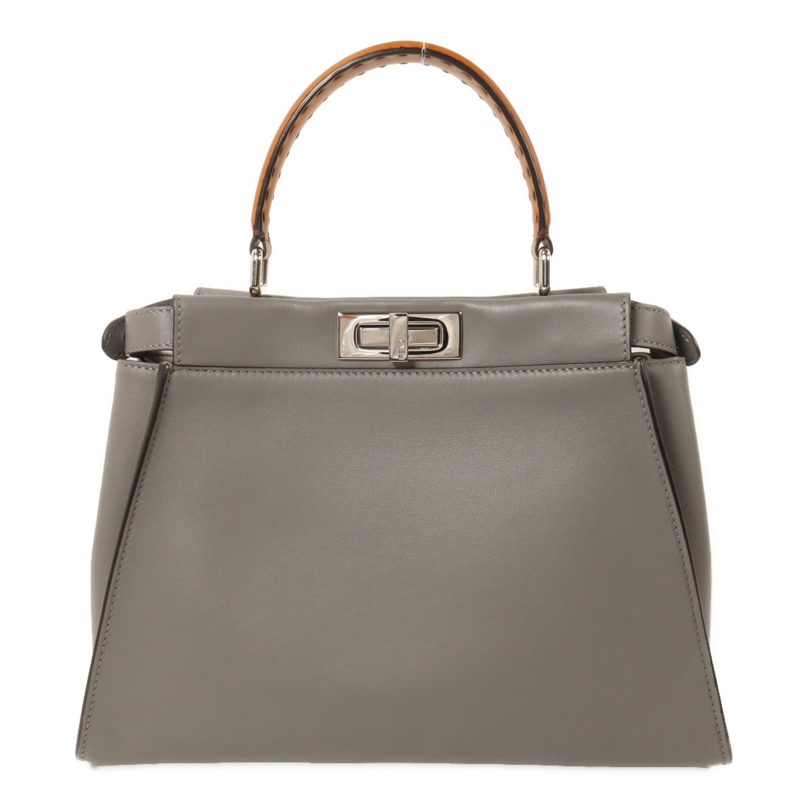 FENDI 牛皮皮革Peekaboo Medium手挽肩背兩用袋