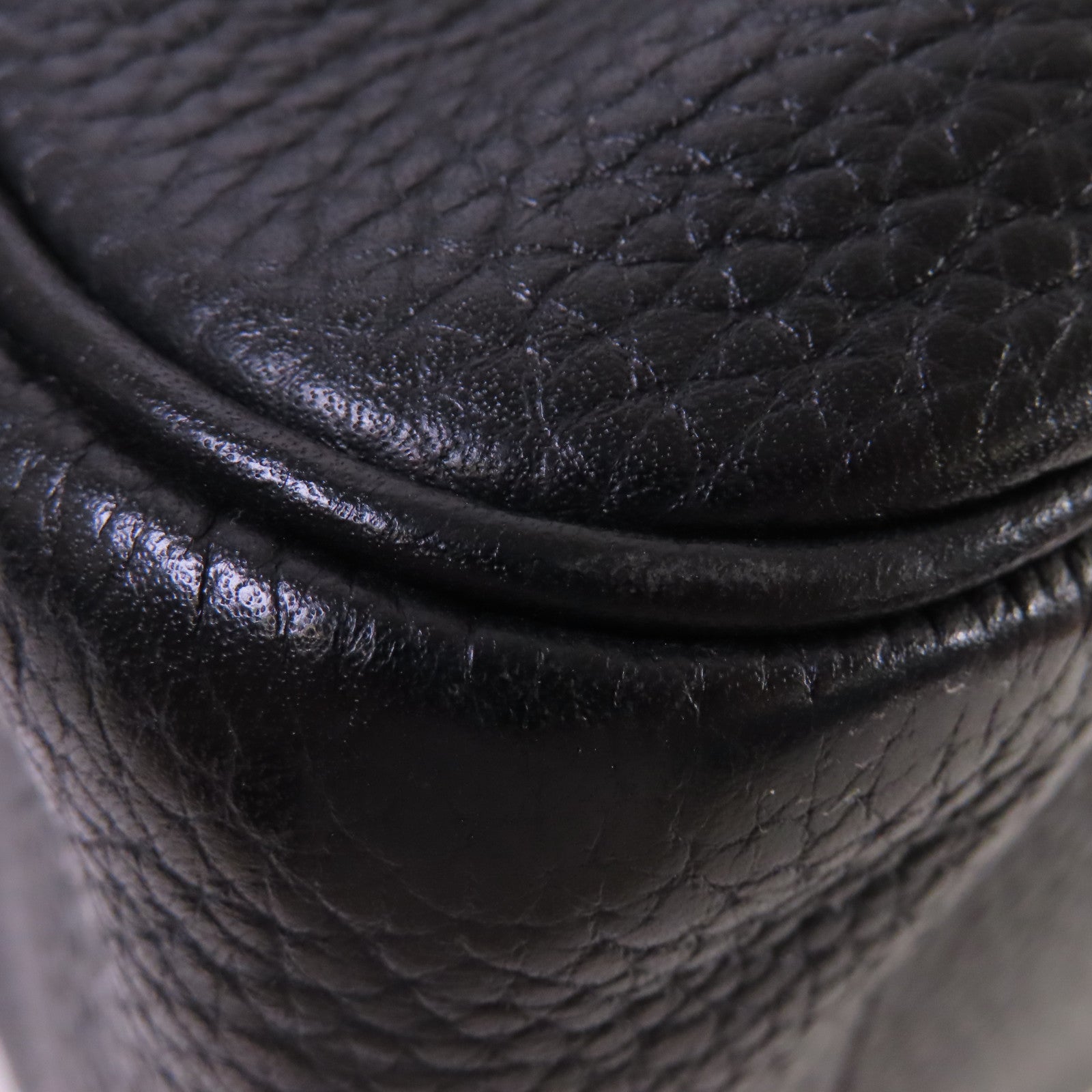 HERMES 【激減優惠】Clemence皮革Lindy 34 Shoulder Bag銀扣肩背袋黑色